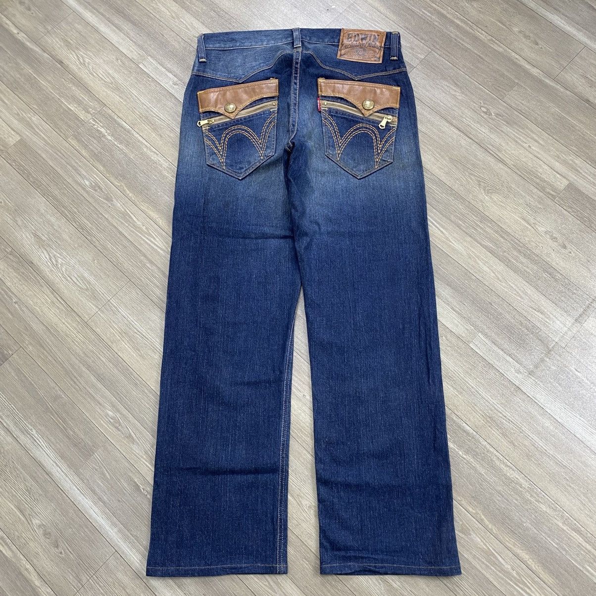 Edwin Y2K Edwin Exclusive Vintage XV Faded Baggy Jeans Size US 34 / EU 50 - 17 Thumbnail