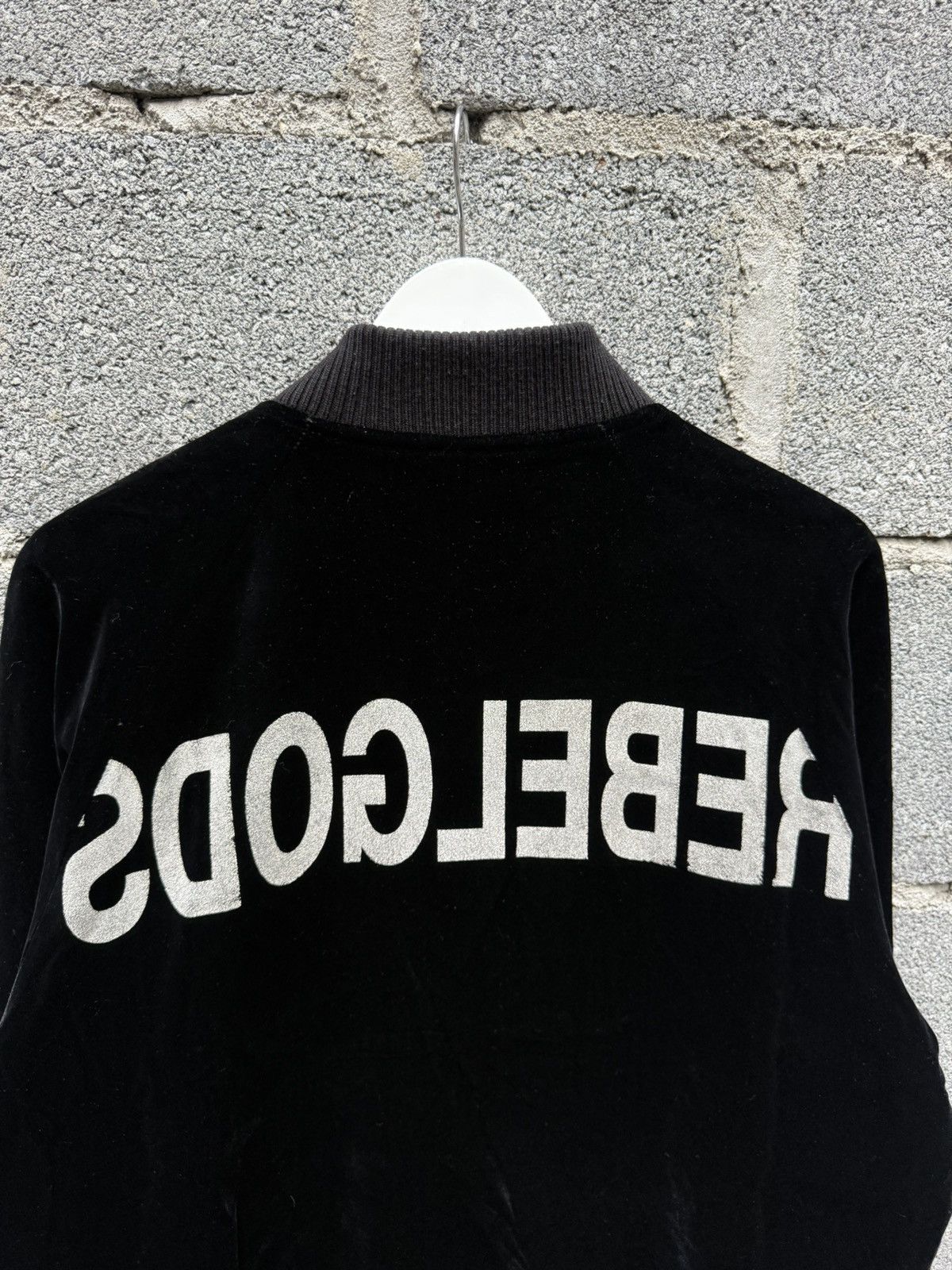 Undercover AW02 Undercover Rebelgods Velour Bomber Jacket Size US M / EU 48-50 / 2 - 4 Thumbnail