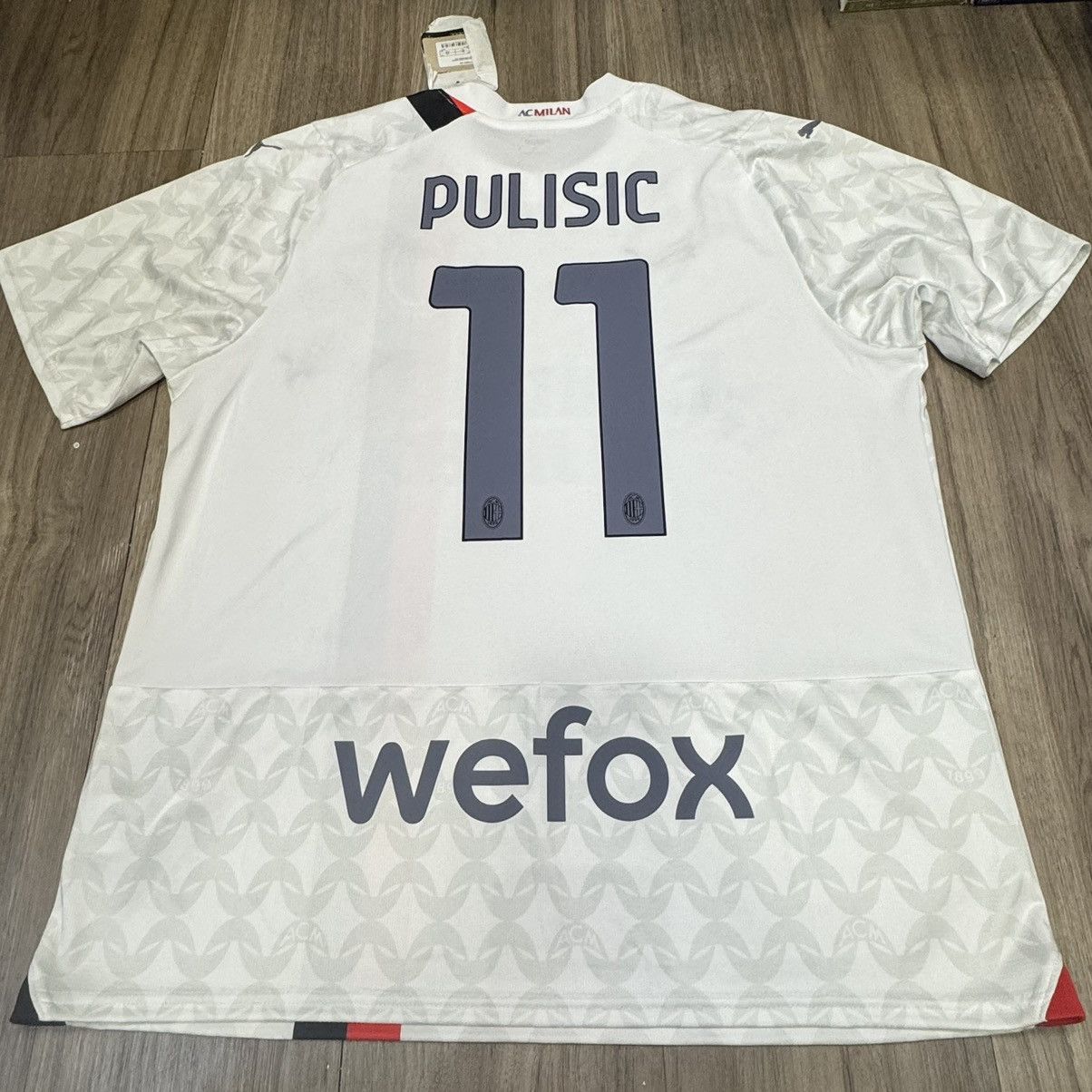 Puma AC Milan 23/24 away shirt #11 Pulisic (bnwt) Size US XL / EU 56 / 4 - 2 Thumbnail