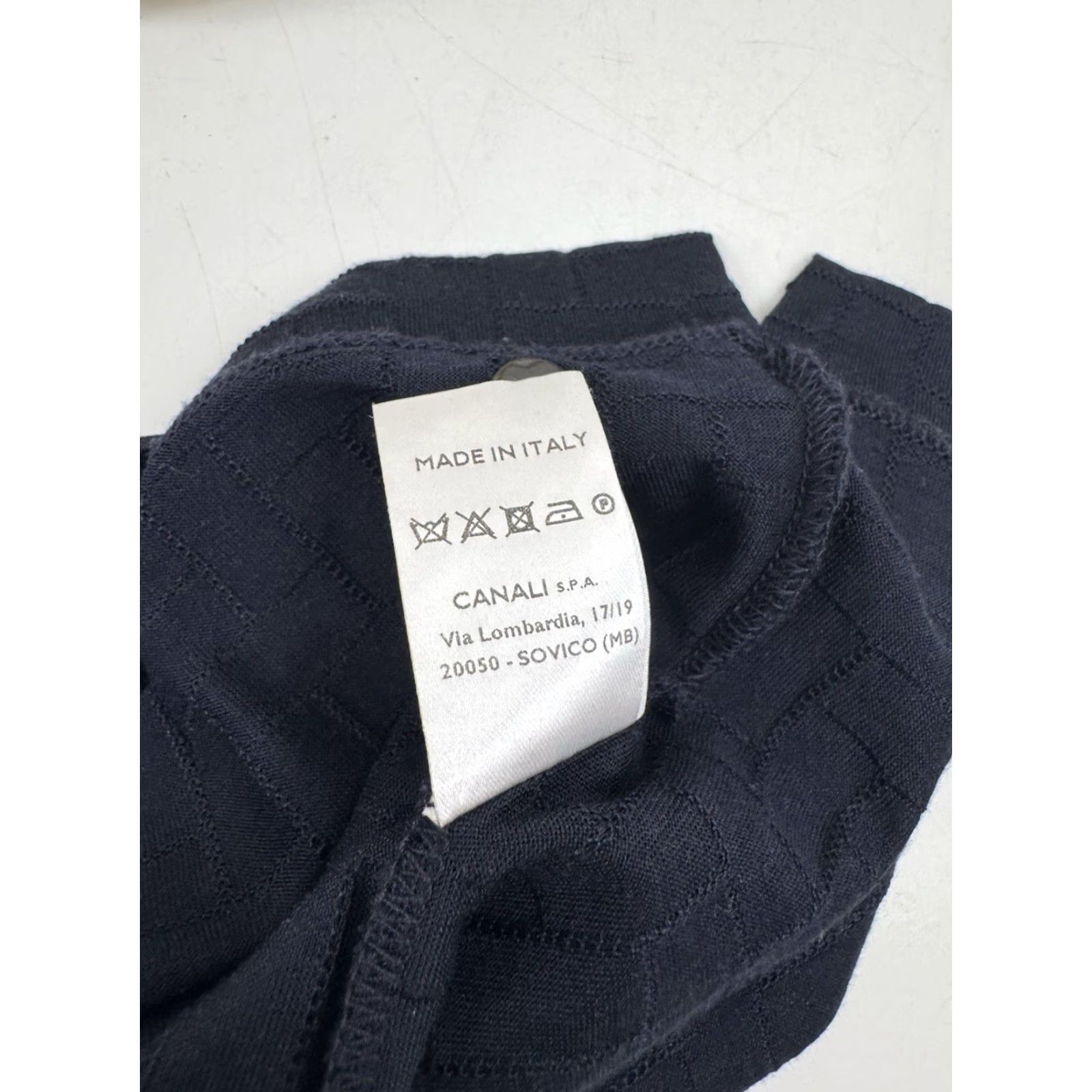 Canali CANALI 1934 Silk Mens L Shirt Blue Short Sleeve Button-Up EXCELLENT 54/54 JC Size US L / EU 52-54 / 3 - 7 Thumbnail