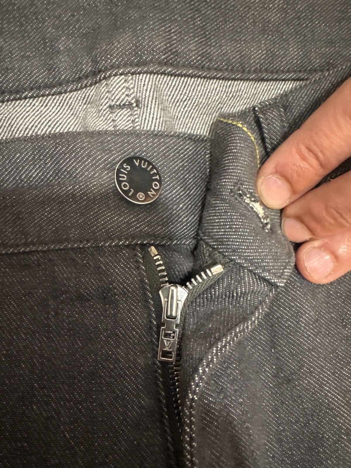 Louis Vuitton LV grey denim Size US 30 / EU 46 - 4 Thumbnail
