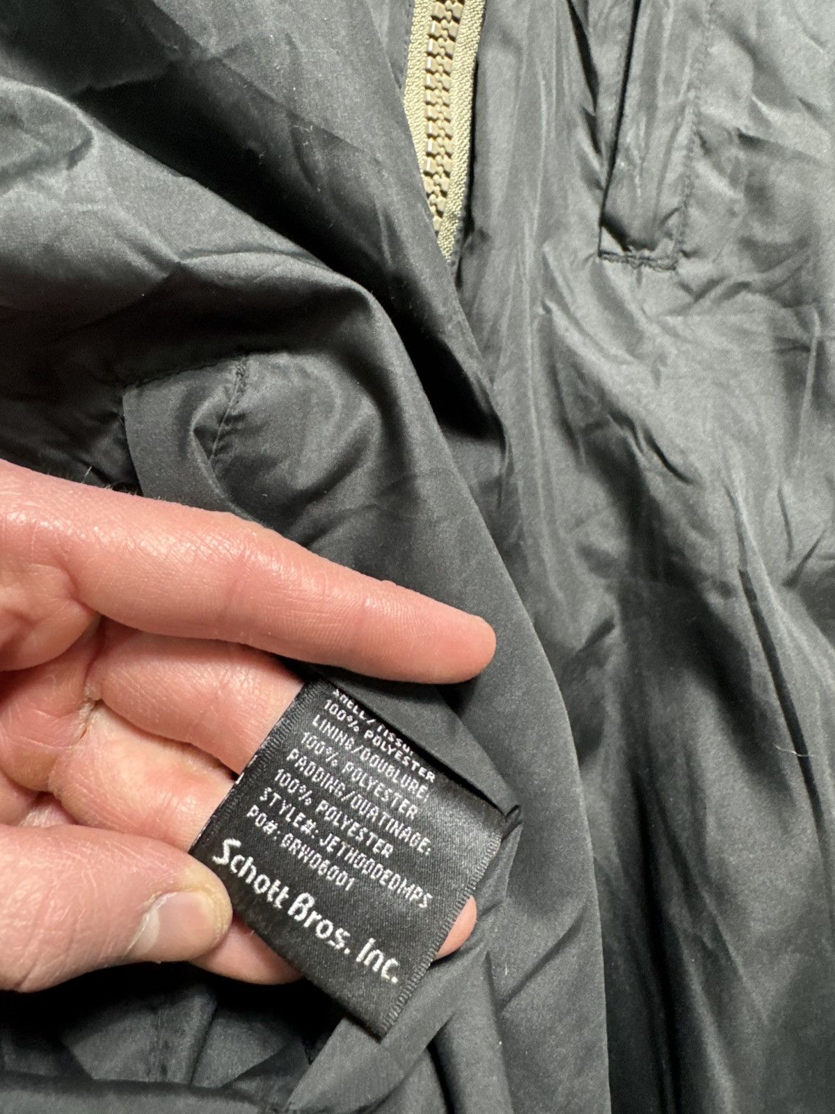 Schott Scott Nyc Bomber Reversible Vintage Bomber Jacket Size US M / EU 48-50 / 2 - 10 Thumbnail