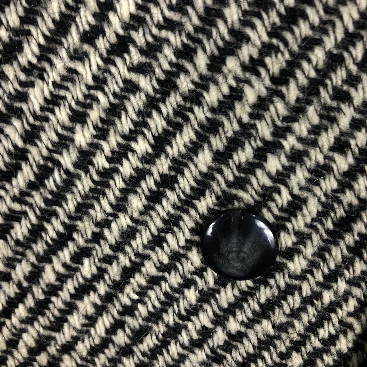 Japanese Brand 🔥Rich Grey - Fly Long Jacket Wool Herringbone Issey Miyake Size US M / EU 48-50 / 2 - 16 Thumbnail