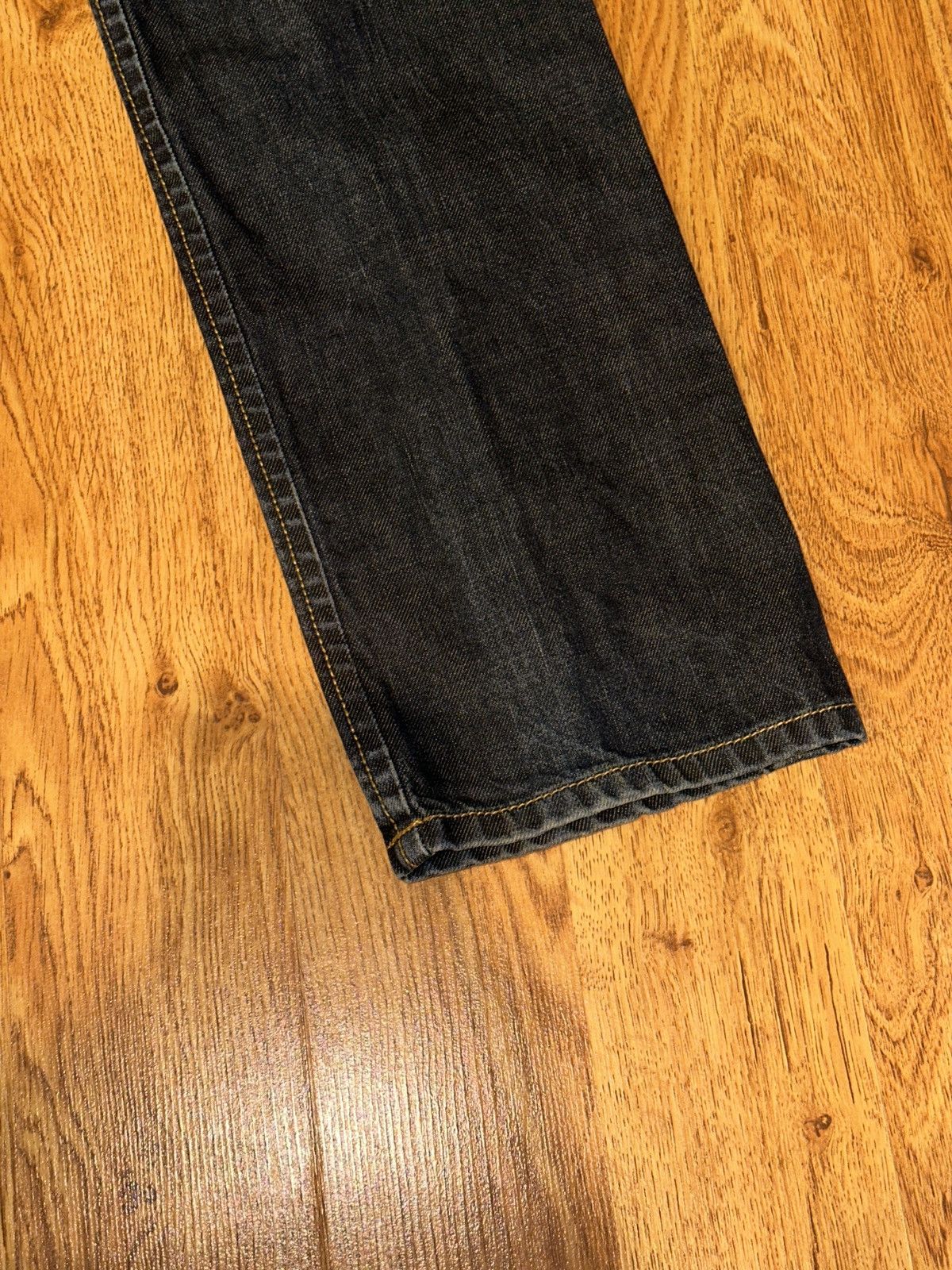 Diesel Diesel IAKOP Navy Blue Wash 0088Z Slim Taper Jeans 31x31 Size US 31 - 3 Thumbnail
