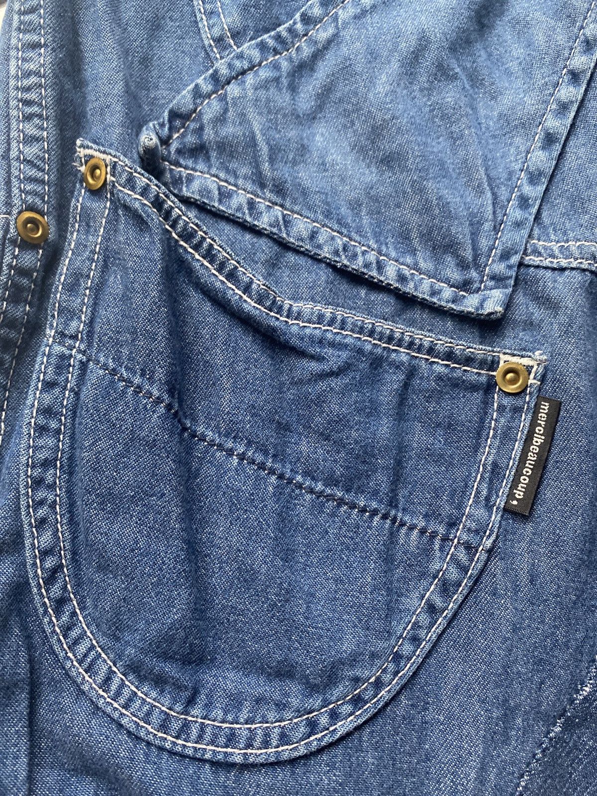 Issey Miyake × Tete Homme × mercibeaucoup Tete Homme Issey miyake jeans Mercibeaucoup Size US 32 / EU 48 - 9 Thumbnail