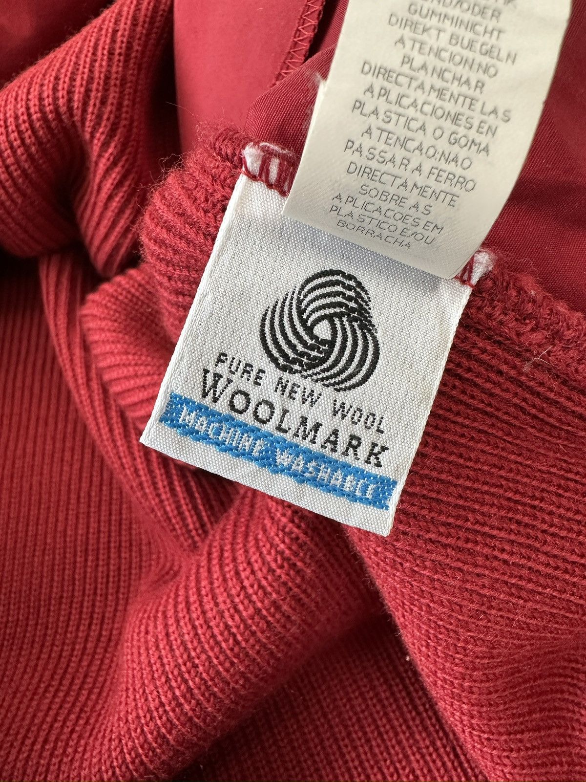 Paul & Shark Vintage PAUL & SHARK ⚓️ 1/4 Zip Wool Sweater Red Men’s Size US XL / EU 56 / 4 - 11 Thumbnail