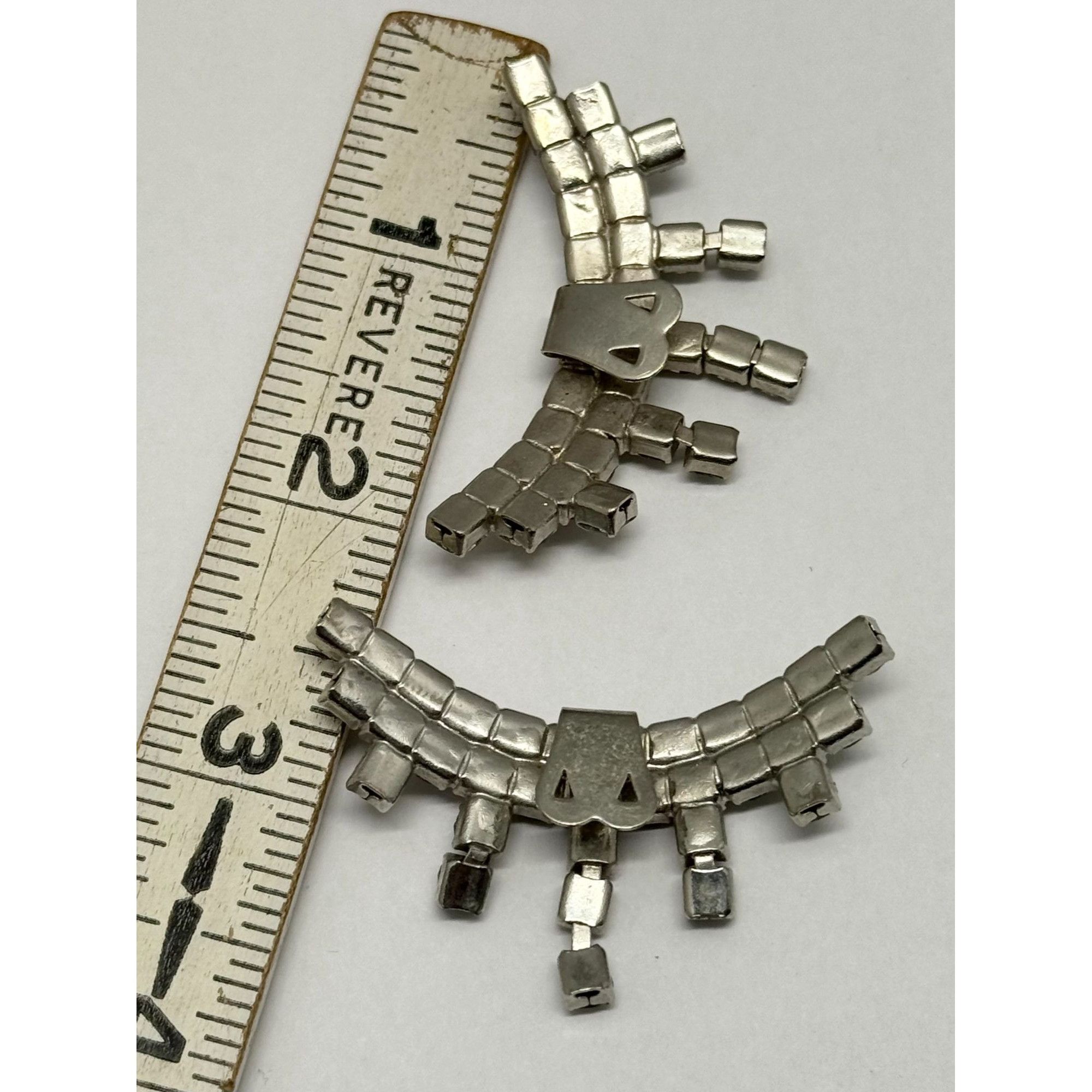 Vintage Vintage rhinestone dress shoe clips Size ONE SIZE - 4 Thumbnail