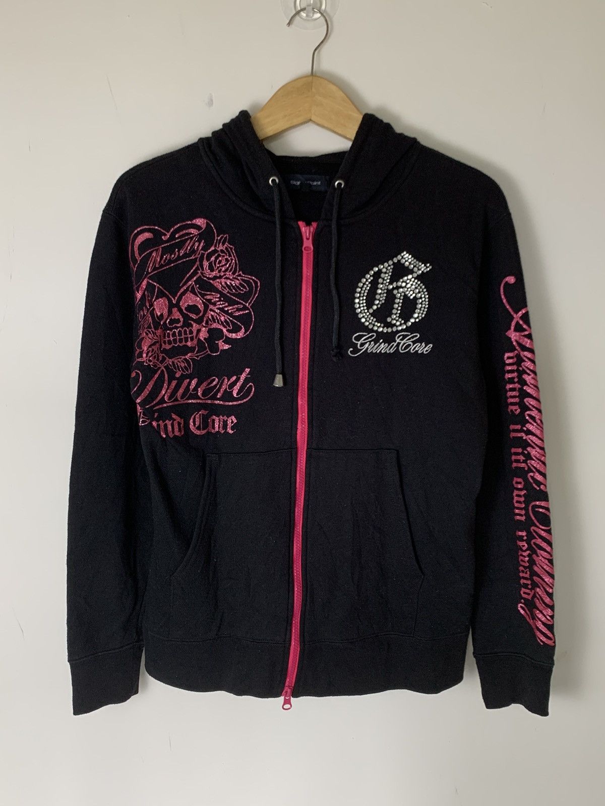 Japanese Brand undefined vkei style hoodie signal point japan Size US S / EU 44-46 / 1 - 2 Thumbnail