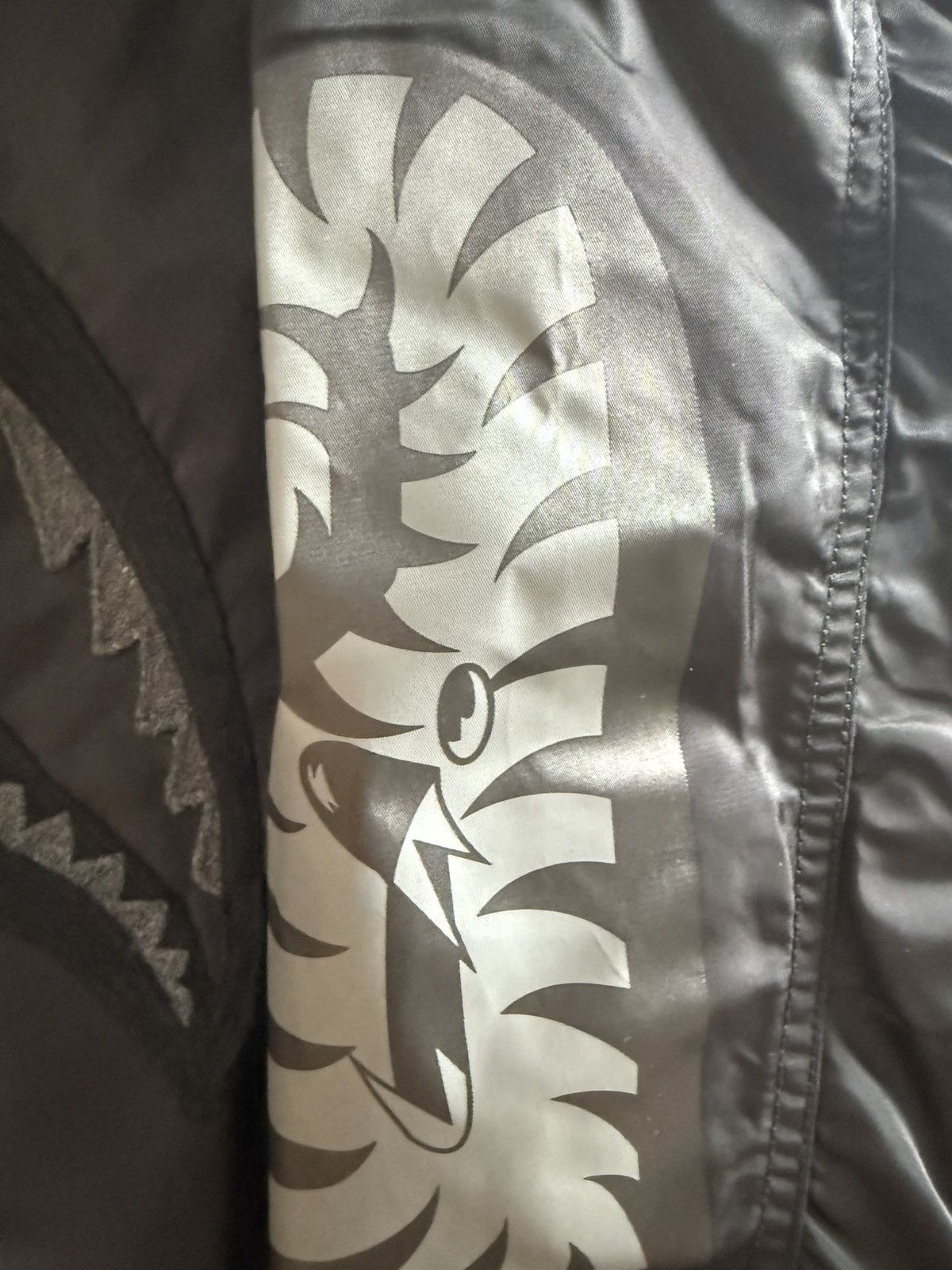 Bape Bape Shark M-A1 Bomber Jacket Size US L / EU 52-54 / 3 - 3 Thumbnail