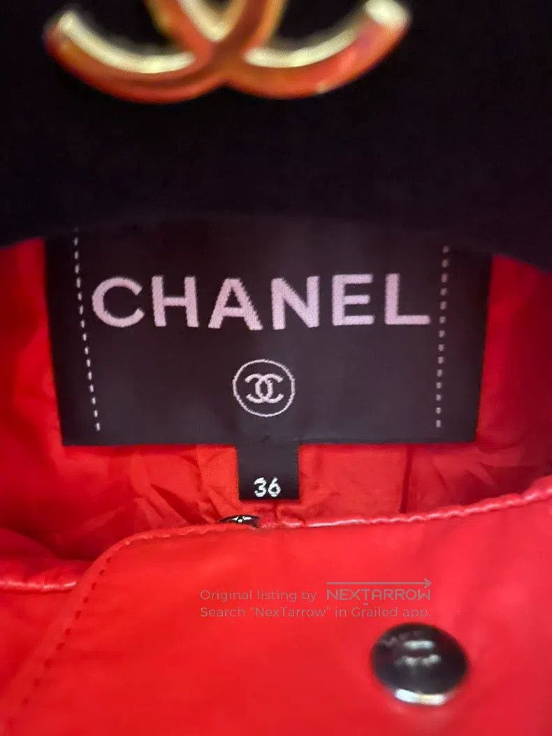 Chanel Chanel 23a Early Spring Vacation Series Red Sheepskin Vest Size XS / US 0-2 / IT 36-38 - 8 Thumbnail