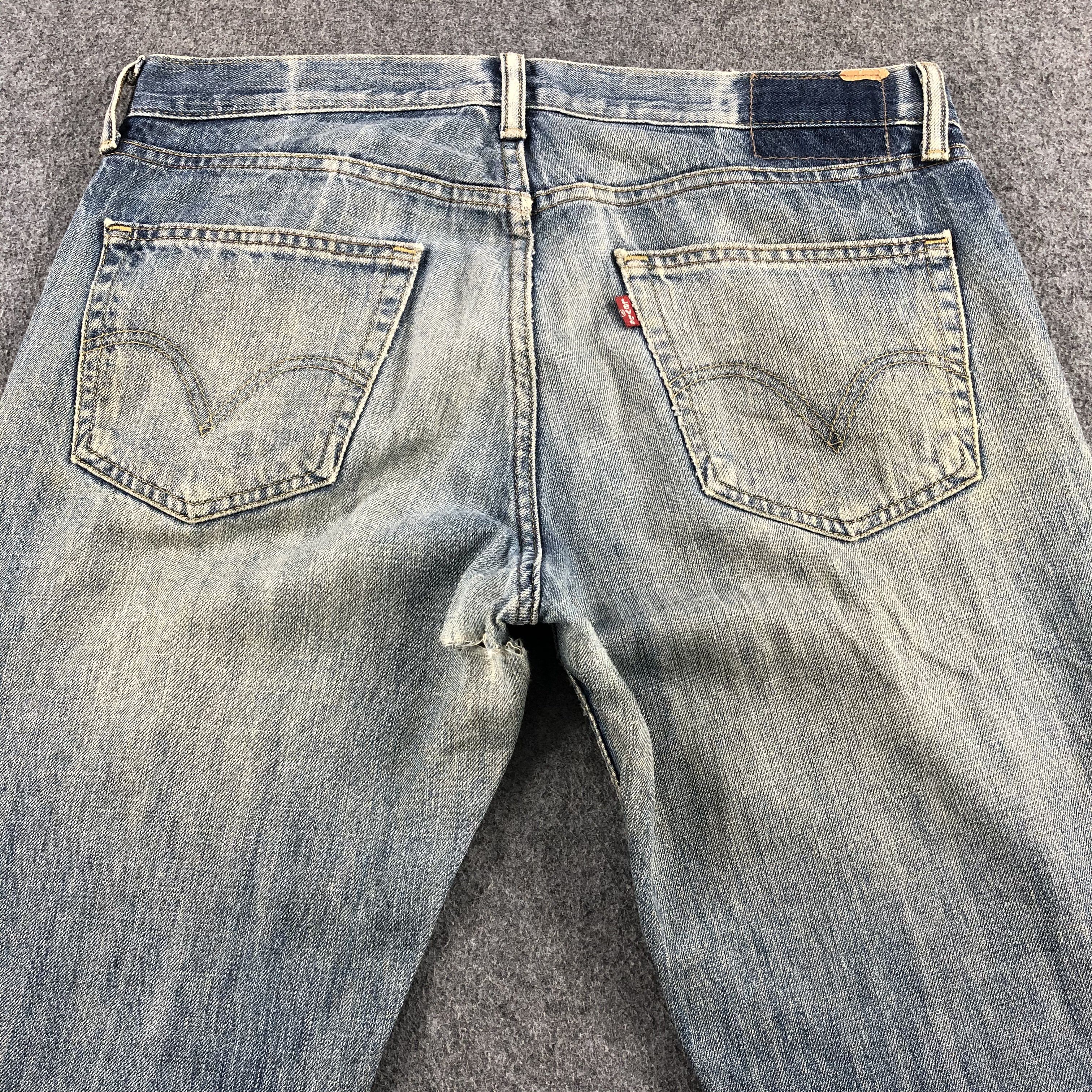Levi's Vintage Blue Wash Levis 559 Jeans-J1667 Size US 36 / EU 52 - 4 Thumbnail
