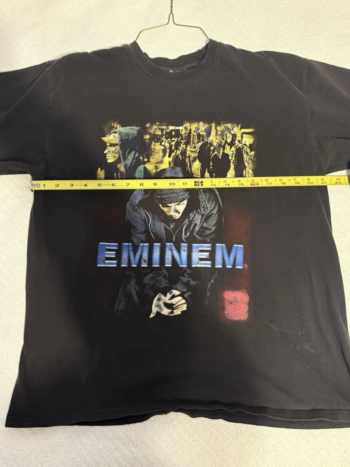 Other Vintage Eminem Shirt Men L Black 8 Mile Promo Faded Y2K Size US L / EU 52-54 / 3 - 7 Thumbnail