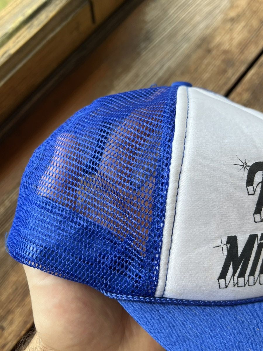 Japanese Brand VINTAGE 90s TEENAGE MILLIONAIRE TRUCKER CAP HAT Size ONE SIZE - 10 Thumbnail