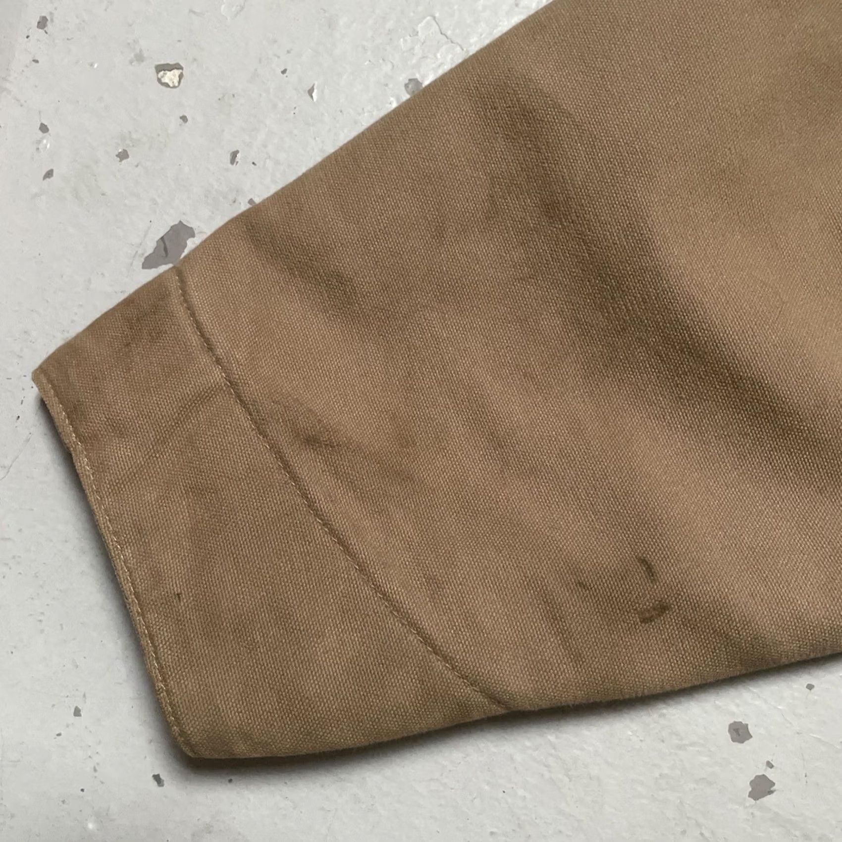 Carhartt VINTAGE Carhartt Jacket Canvas Chore Lined USA XL Unisex Adults Tan 90s Workwear Size US XL / EU 56 / 4 - 6 Thumbnail
