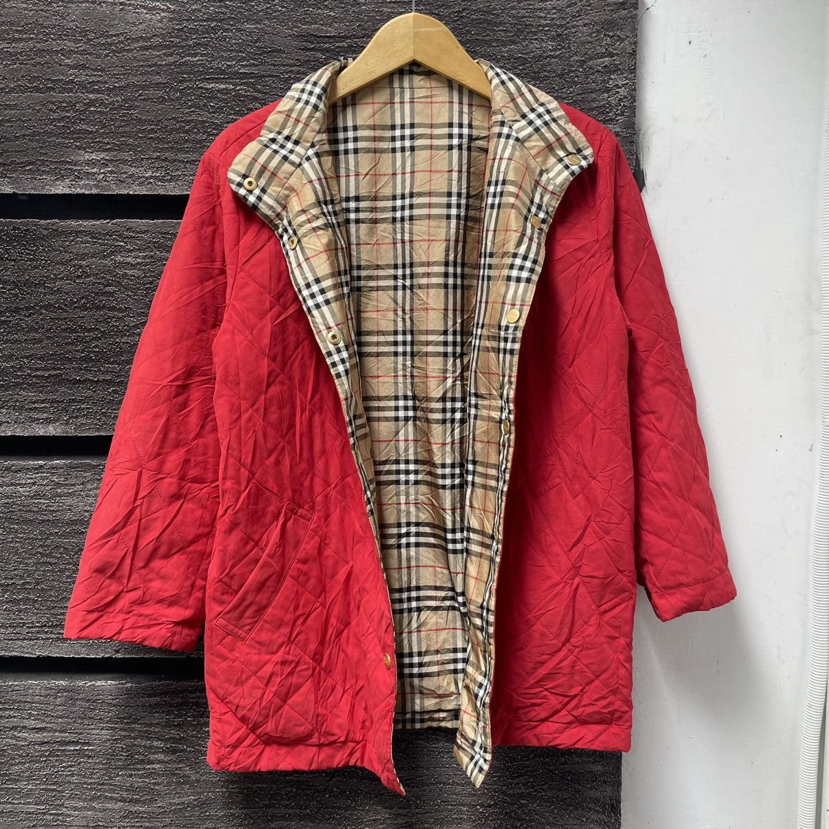 Burberry × Vintage Burberry Novacheck Reversible Jacket Size US M / EU 48-50 / 2 - 6 Thumbnail