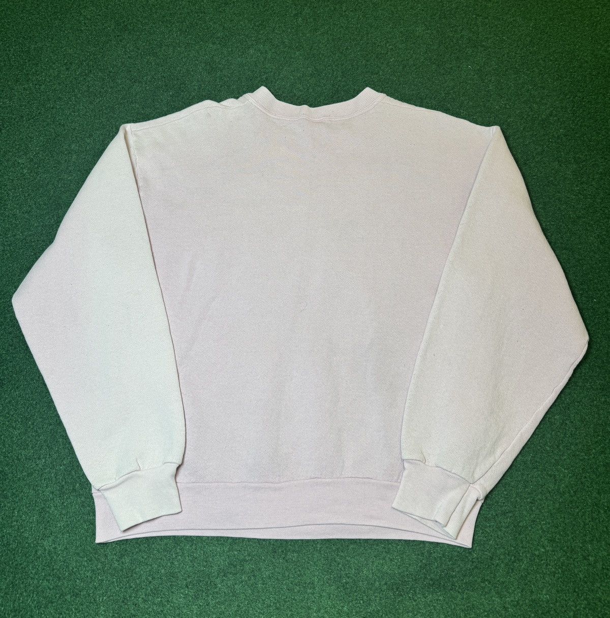 Vintage Vintage 90s Penn State Pink FADED Collegiate Sweatshirt Size L / US 10 / IT 46 - 4 Thumbnail