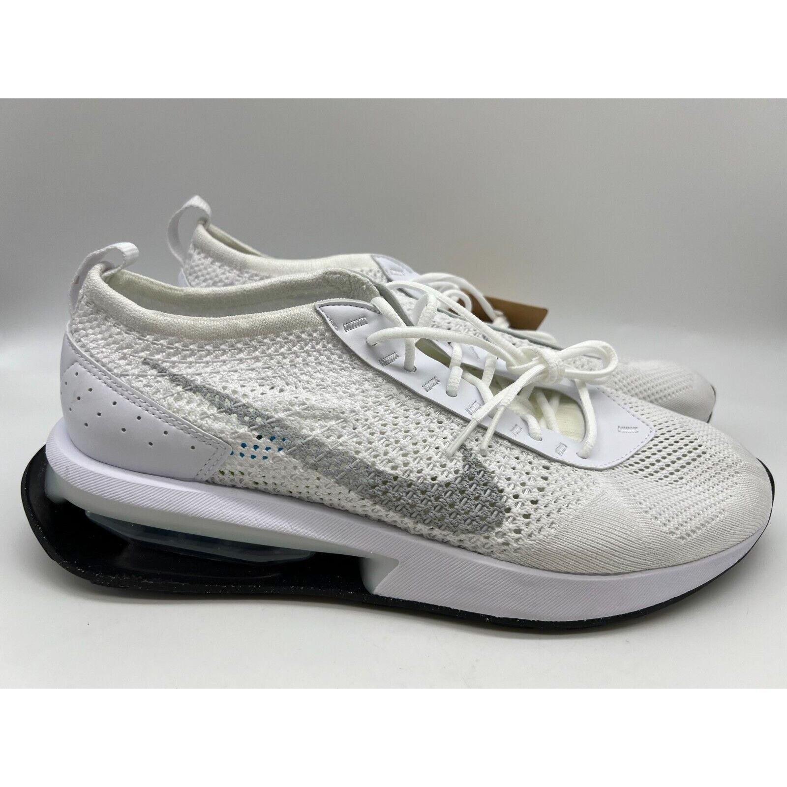 Nike Air Max Flyknit Racer NN Pure Platinum White Mens Sz 10