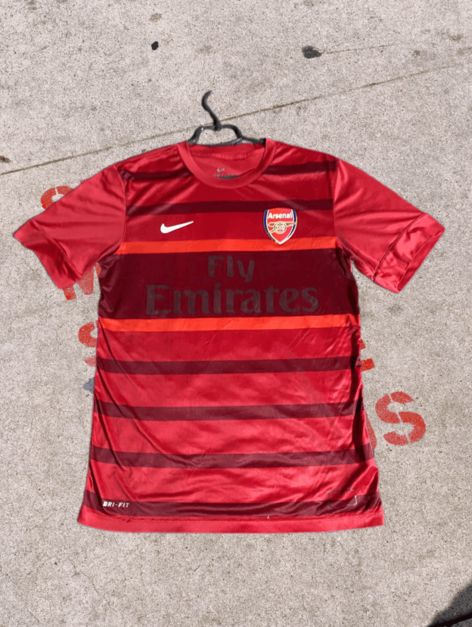 Nike × Vintage Vintage Nike Arsenal London T-shirt Logo Swoosh Size US S / EU 44-46 / 1 - 1 Thumbnail