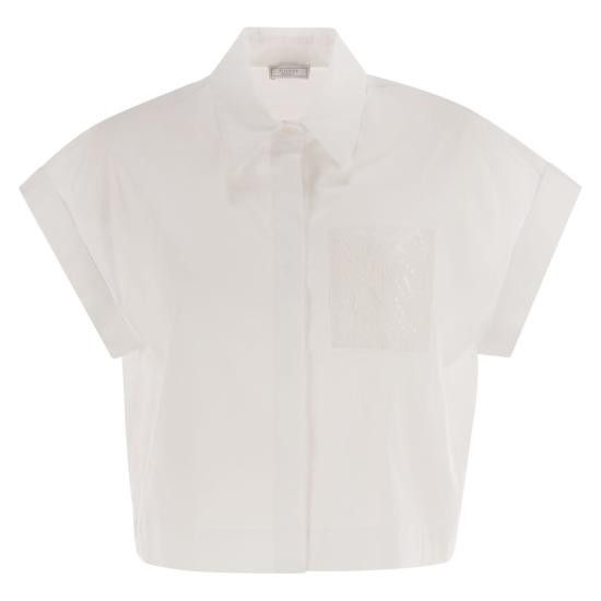PESERICO Women Shirts S0679700Q4 WHITE