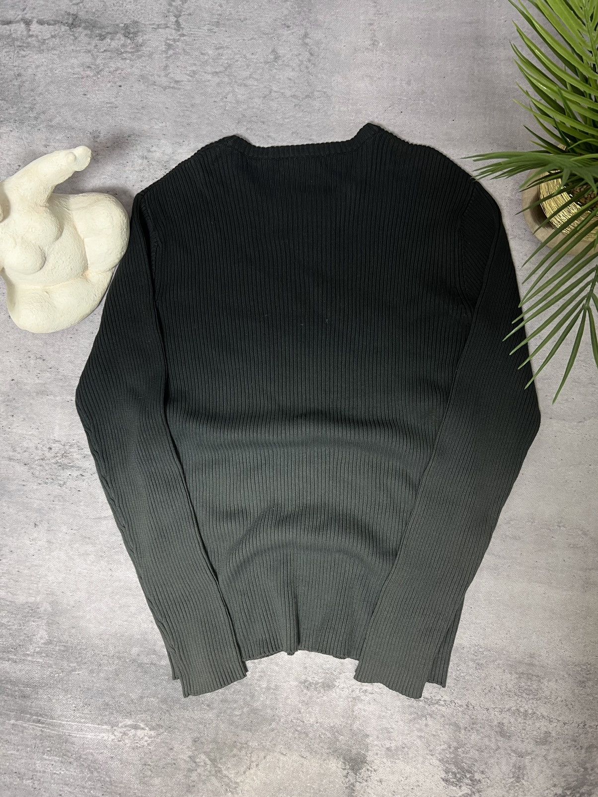 Affliction × Vintage Sweater Y2K black faded alt alternative drain opium Size US L / EU 52-54 / 3 - 6 Thumbnail