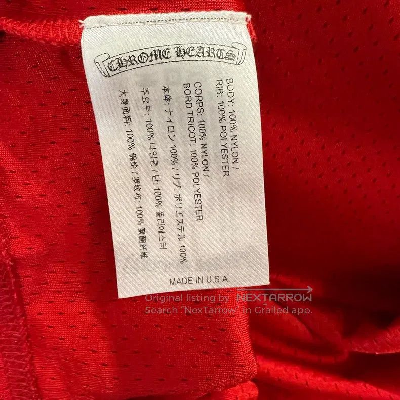 Chrome Hearts CHROME HEARTS Size L Red ice hockey short sleeves Size US L / EU 52-54 / 3 - 3 Thumbnail