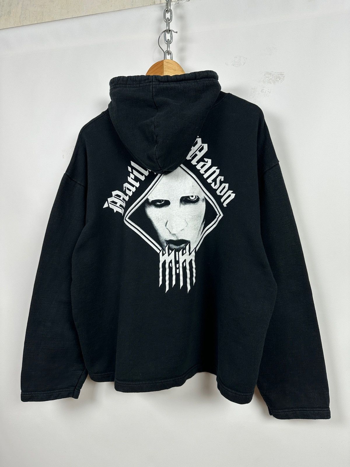 Band Tees Vintage Marilyn Manson Band Hoodie Size US M / EU 48-50 / 2 - 4 Thumbnail