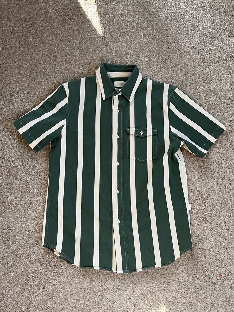 Aime Leon Dore Rare green Stripe Button Up Size US S / EU 44-46 / 1 - 2 Thumbnail