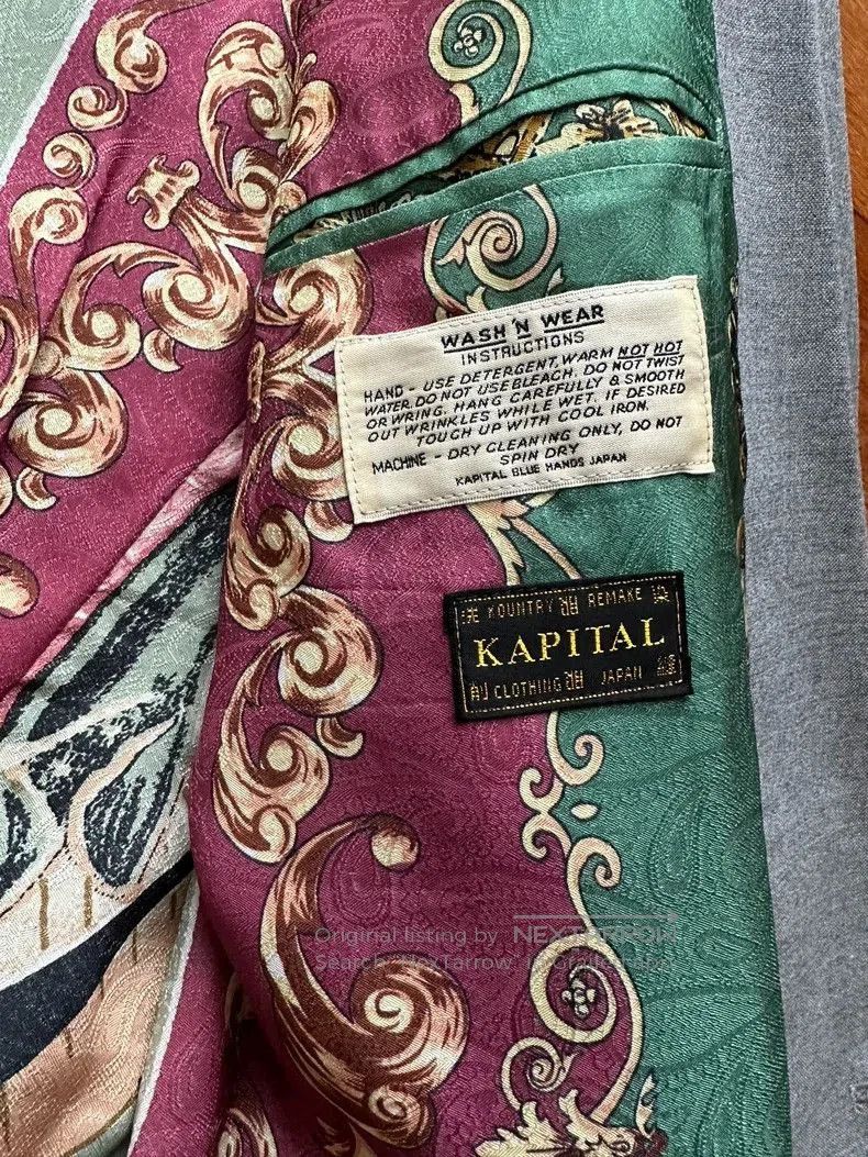 Kapital kapital reversible lined blazer. Size US M / EU 48-50 / 2 - 3 Thumbnail