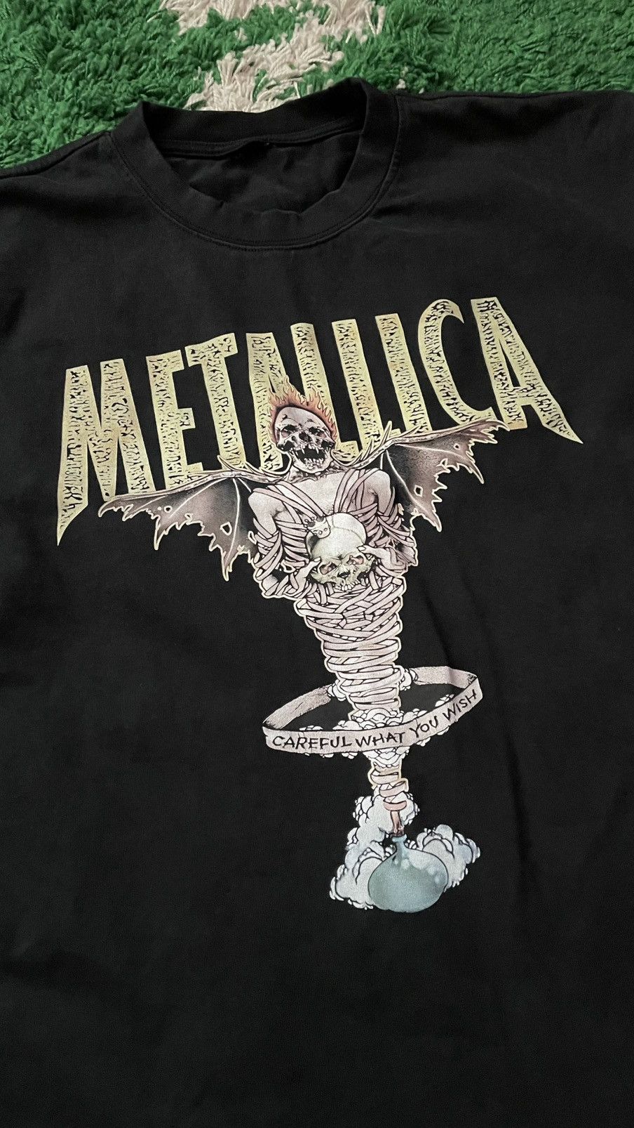 Metallica King nothing pushead careful wish oversized rock bootleg Size US XL / EU 56 / 4 - 3 Thumbnail