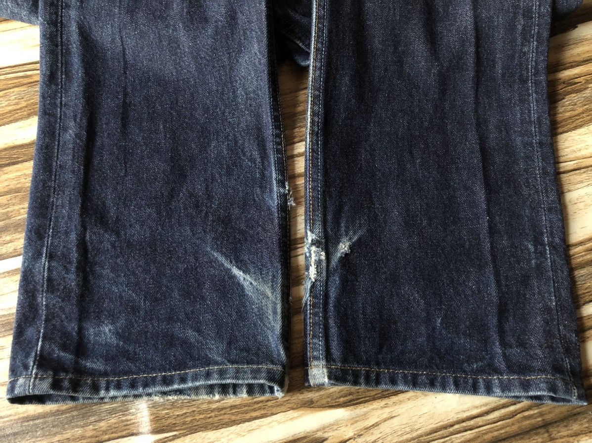 Levi's Size 31x34 Vintage 501 USA Button Fly Late 90s Blue Denim Size US 28 / EU 44 - 10 Thumbnail