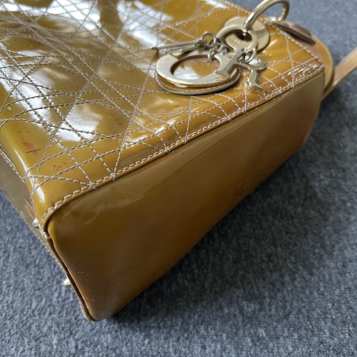 Christian Dior Monsieur Christian dior lady dior cannage patent bag Size ONE SIZE - 6 Thumbnail