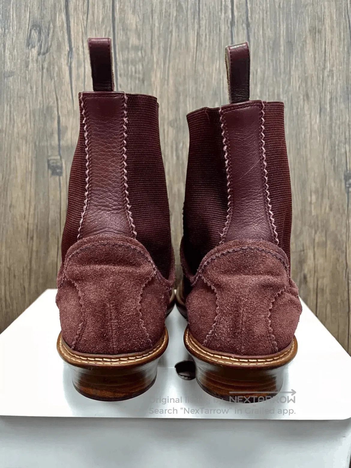 Number (N)ine Sz 10 Number Nine 09SS Suede Boots. Size US 10 / EU 43 - 3 Thumbnail
