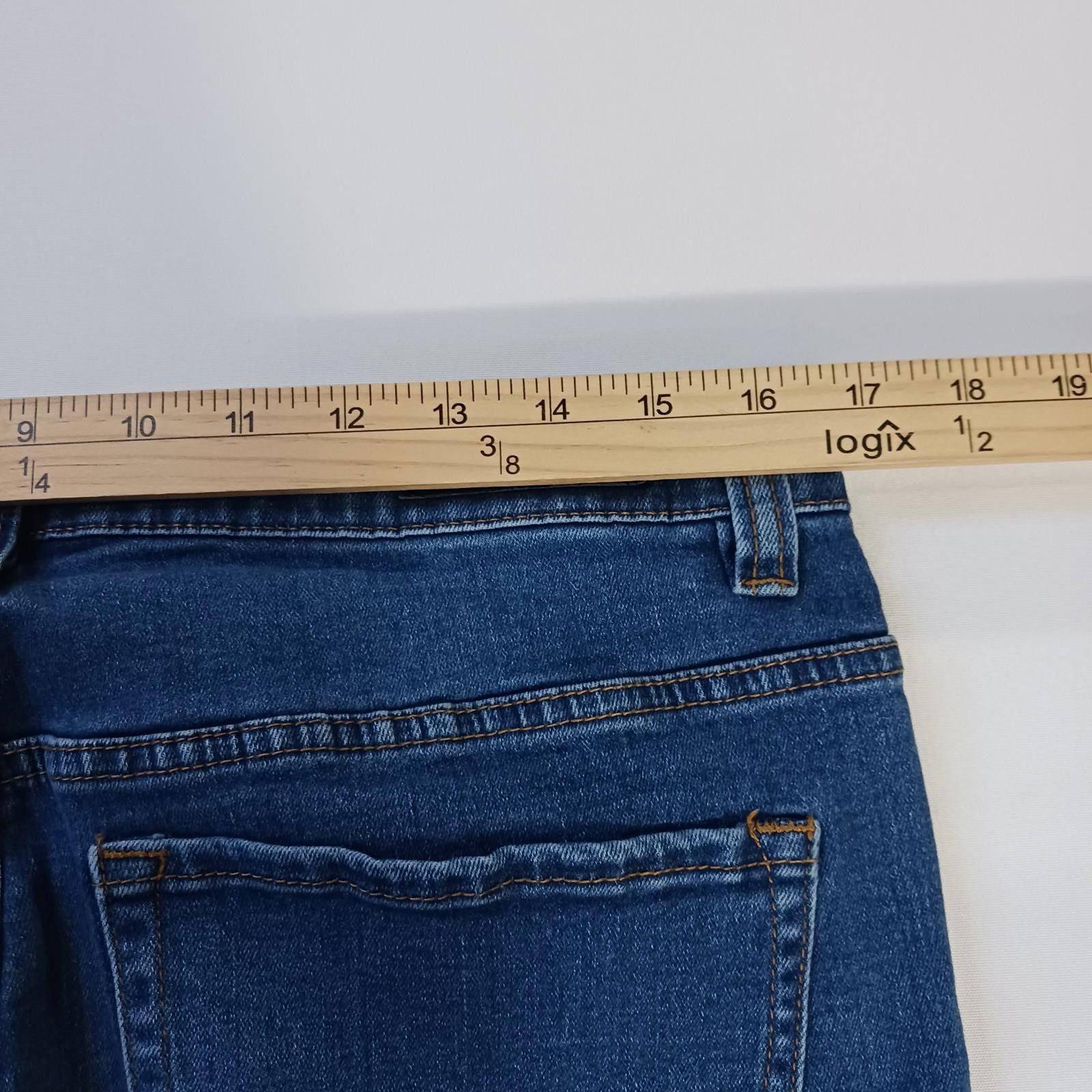 Kenneth Cole Women’s Kenneth Cole Slim Fit Women Blue Stretch Jeans 32x30 Size 32" / US 10 / IT 46 - 6 Thumbnail