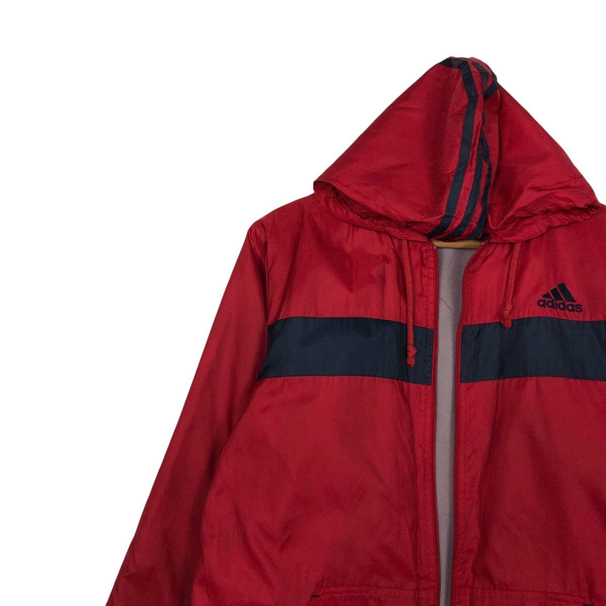Adidas 📌Vintage Bomber Light Jacket Adidas Striped Design Size US M / EU 48-50 / 2 - 8 Thumbnail
