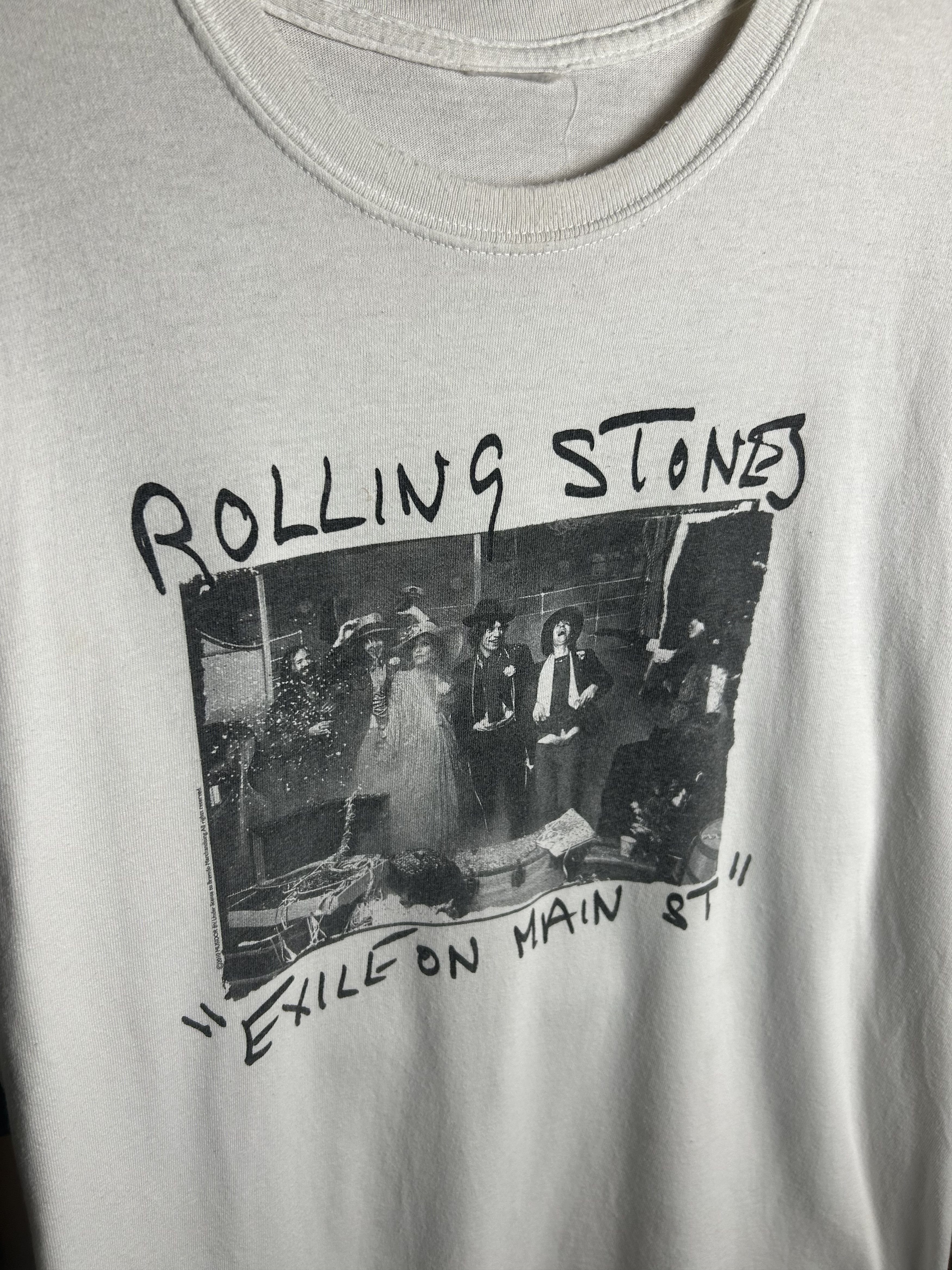 Band Tees Vintage 2000s The Rolling Stones Exile on Main St. T-shirt Size US L / EU 52-54 / 3 - 3 Thumbnail