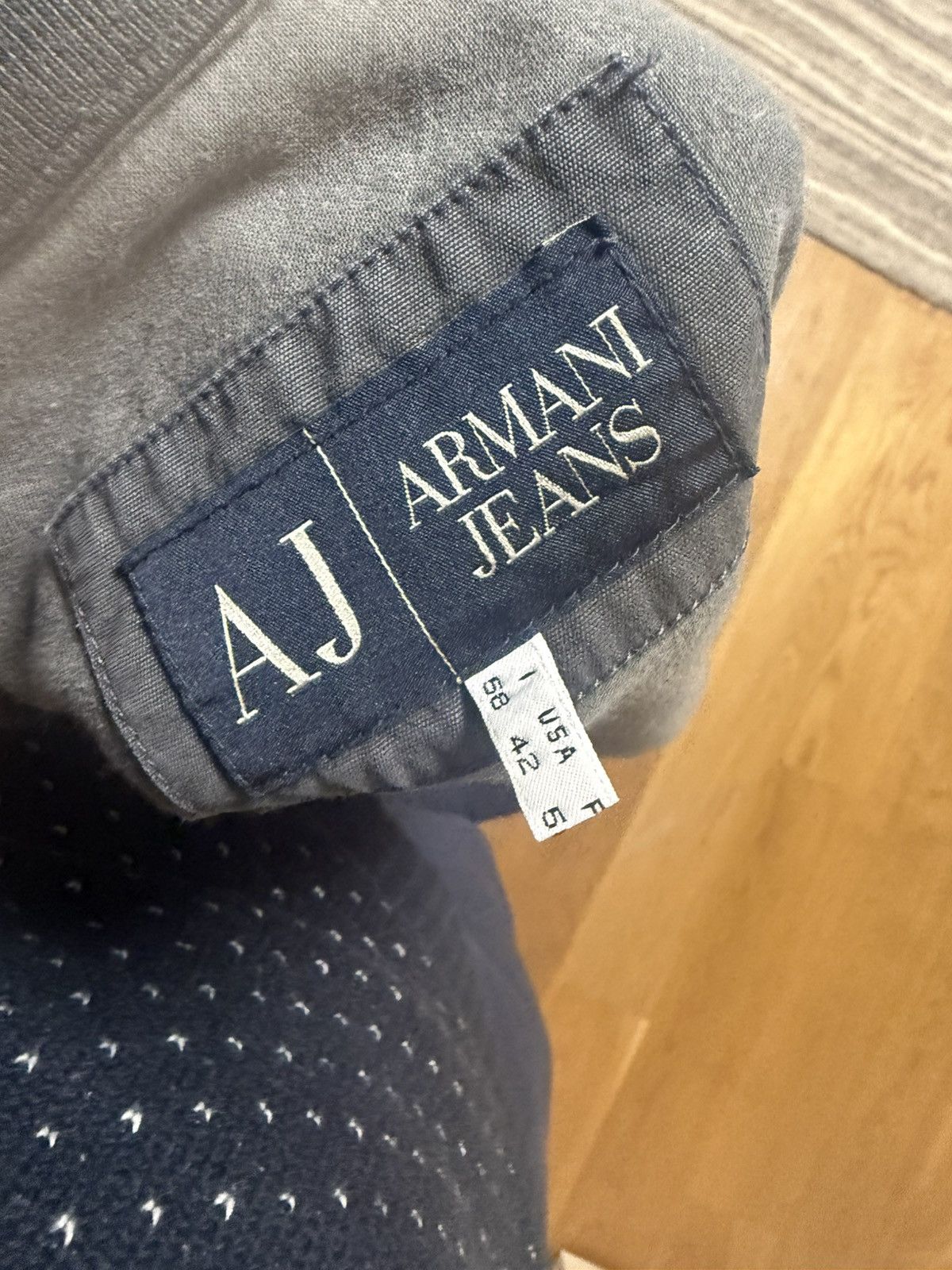 Armani Vintage 90s Armani Jeans Bomber Size US XS / EU 42 / 0 - 3 Thumbnail