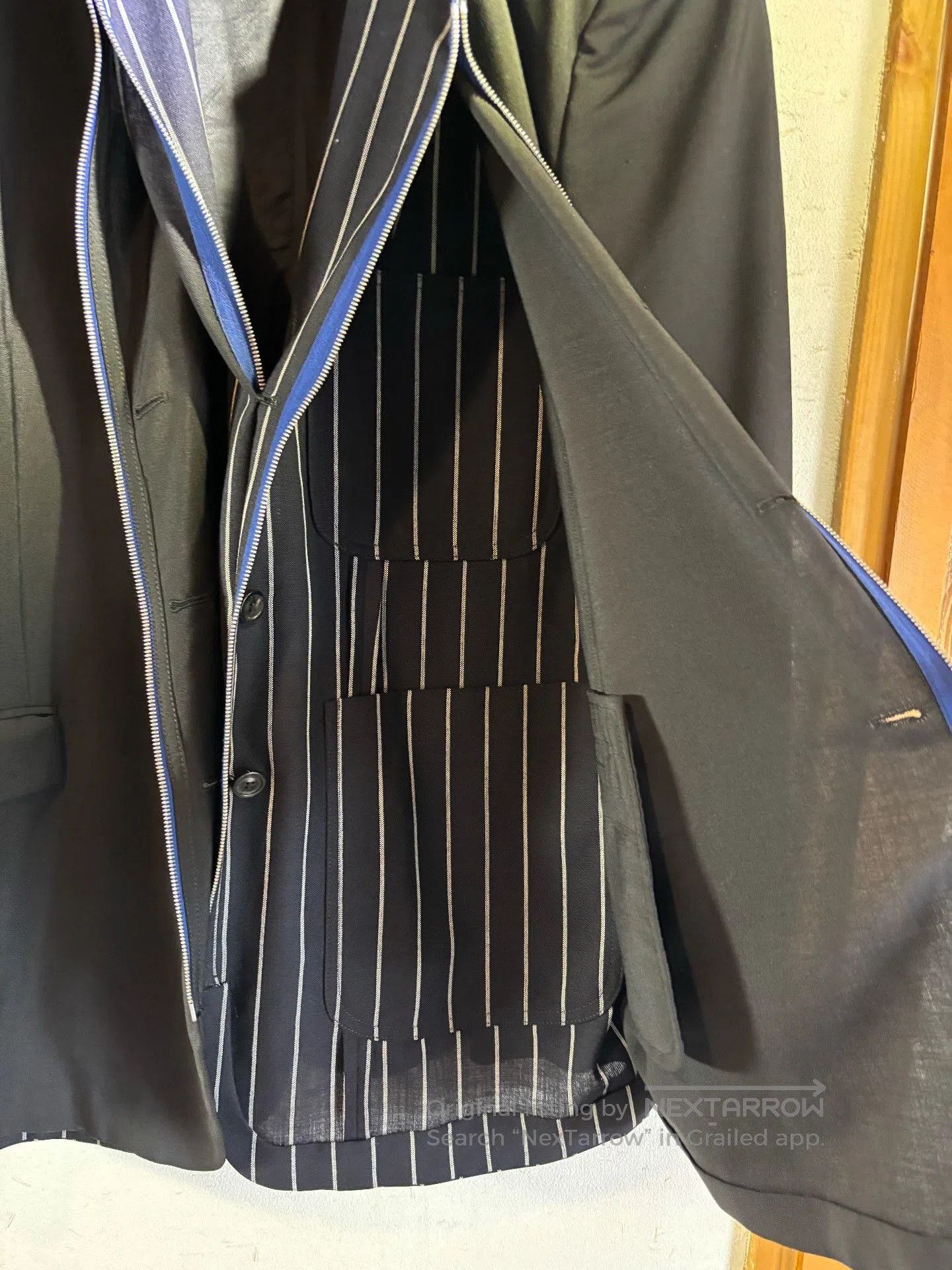Maison Margiela Maison Margiela Double Zip Double Layer Blazer. Size US L / EU 52-54 / 3 - 5 Thumbnail
