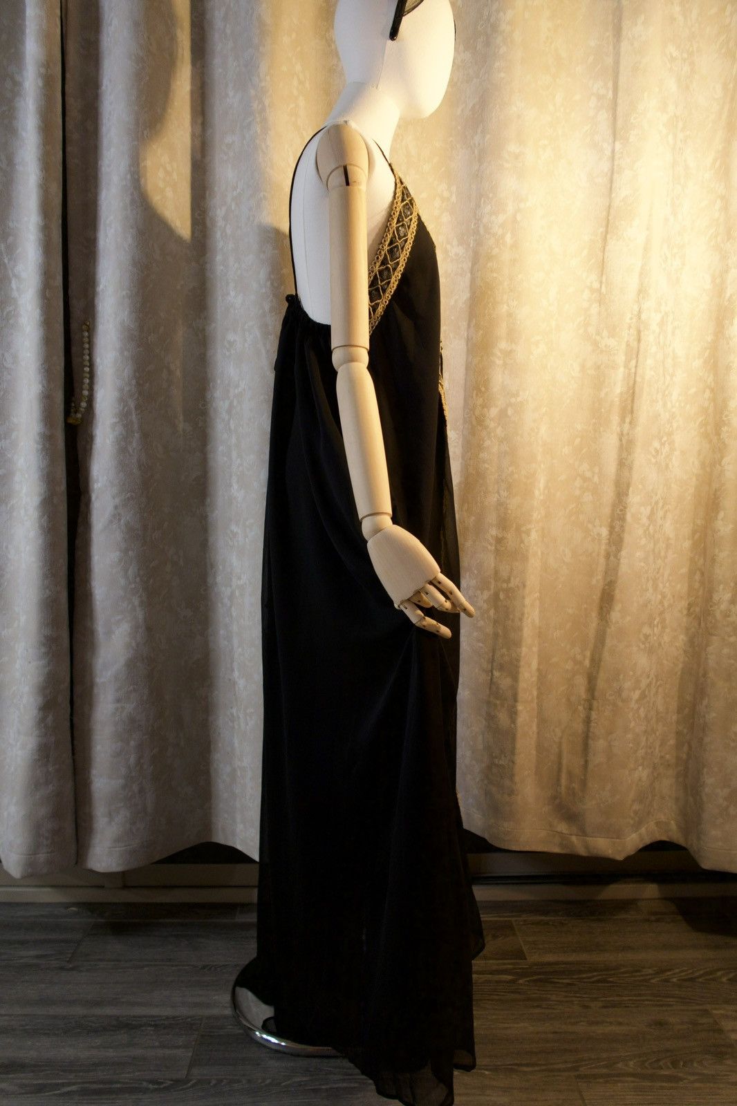 Other Midnight Ember Lace Maxi Dress Size L / US 10 / IT 46 - 8 Thumbnail