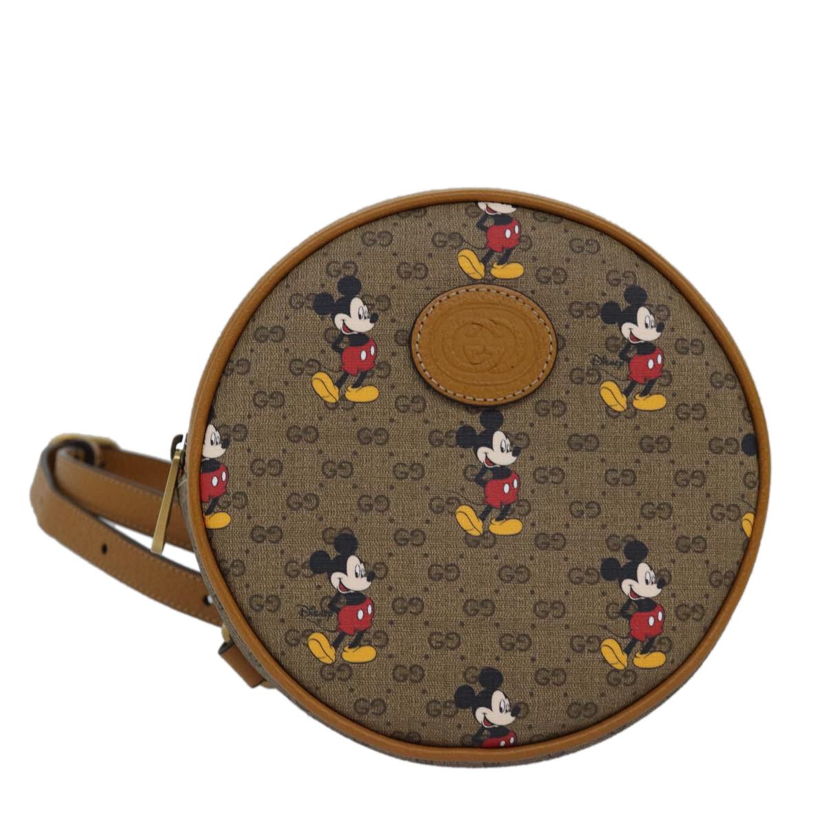 Disney X Beige Canvas Backpack Bag (Pre-Owned)