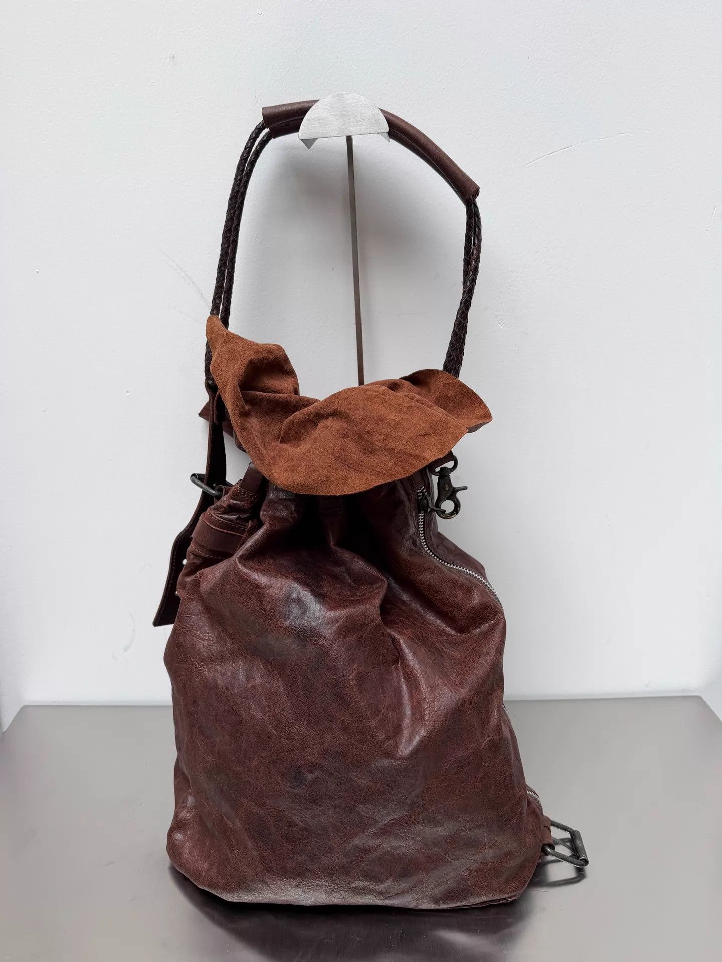 Yohji Yamamoto Yohji Yamamoto Y's 3way Drawstring Lobster Clasp Bag Size ONE SIZE - 4 Thumbnail