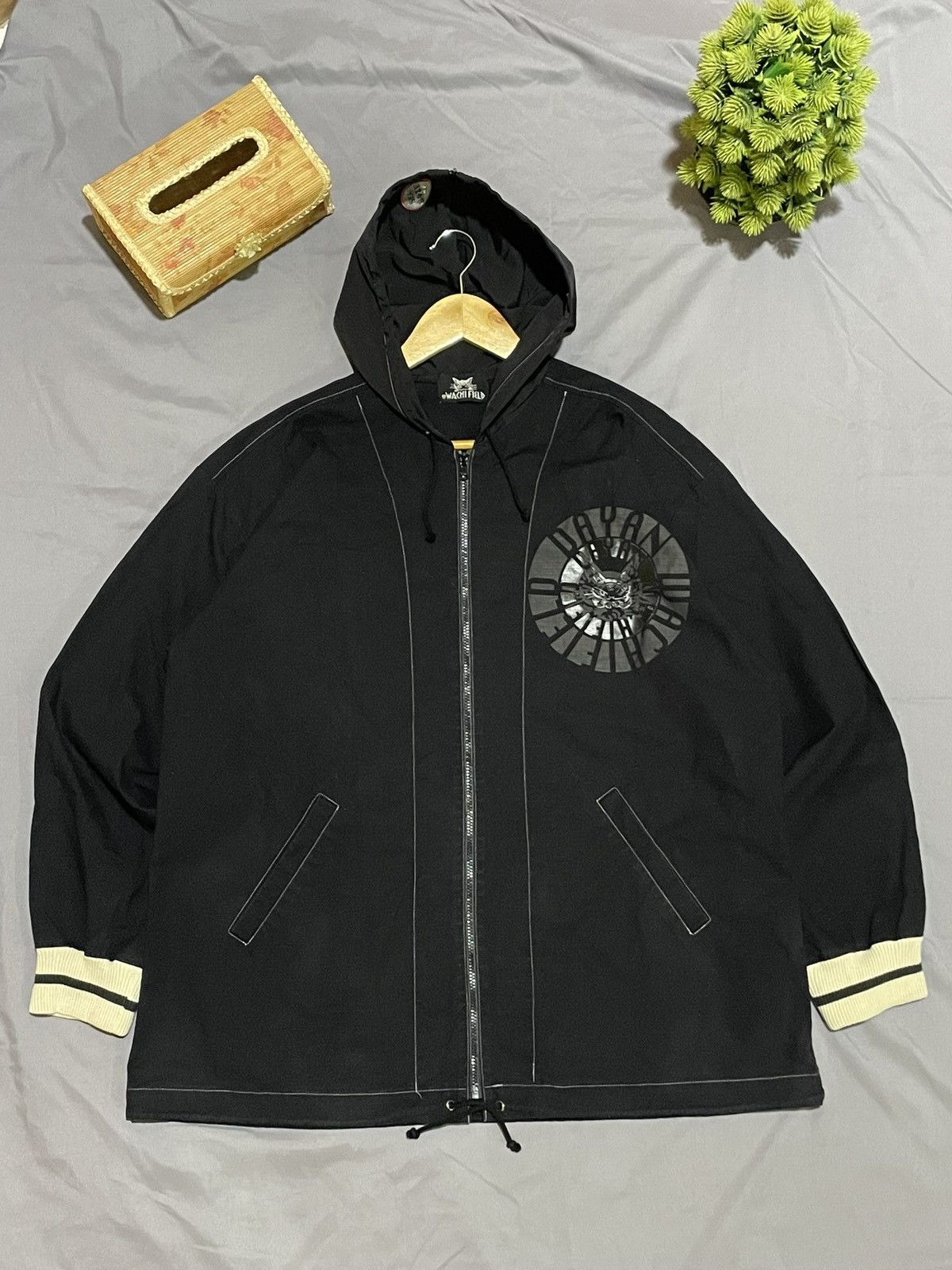 Japanese Brand Vintage Wachi Field Arale Varsity Jacket Size US L / EU 52-54 / 3 - 2 Thumbnail