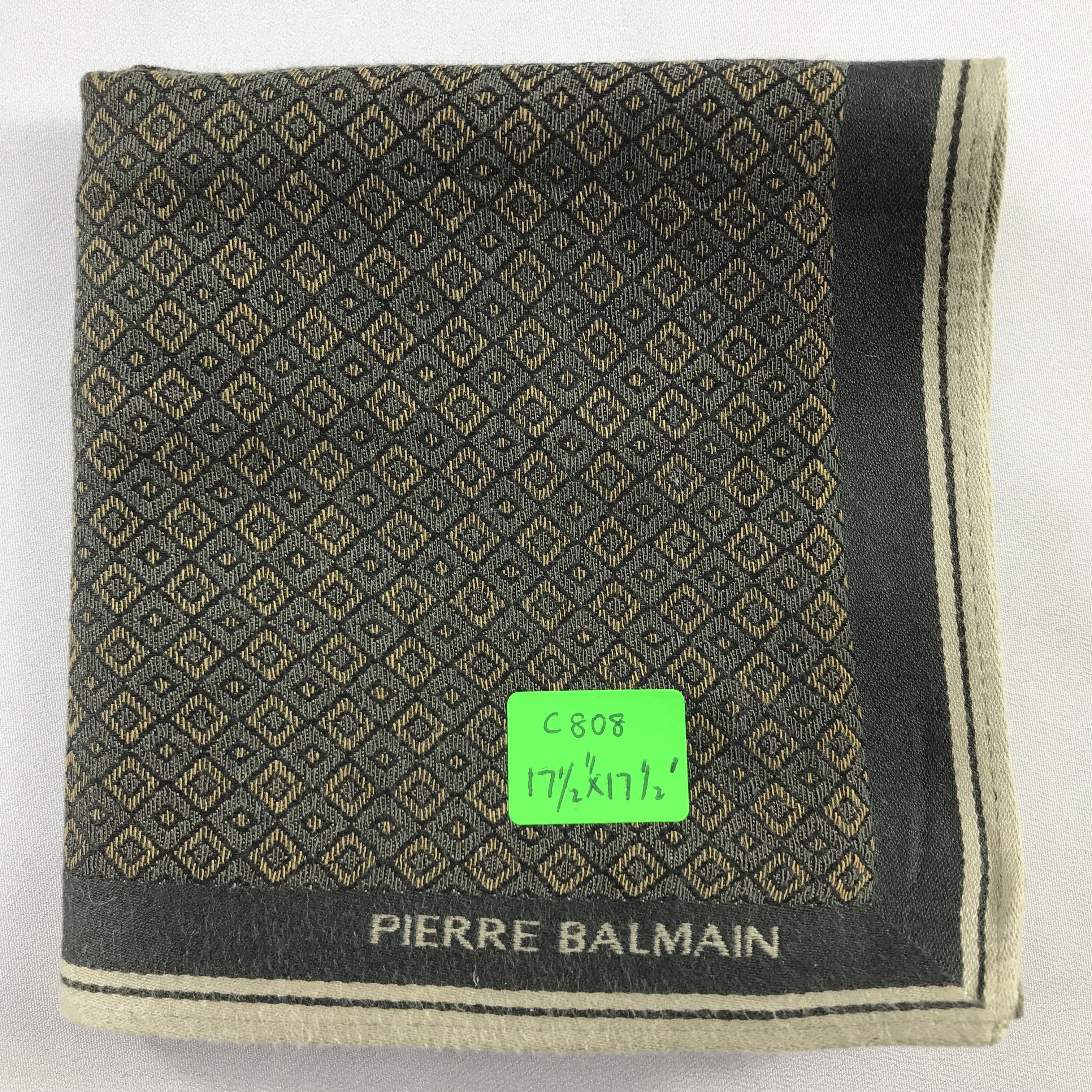 Pierre Balmain Pierre Balmain Handkerchief / Bandana / Neckerchief C808 Size ONE SIZE - 7 Thumbnail