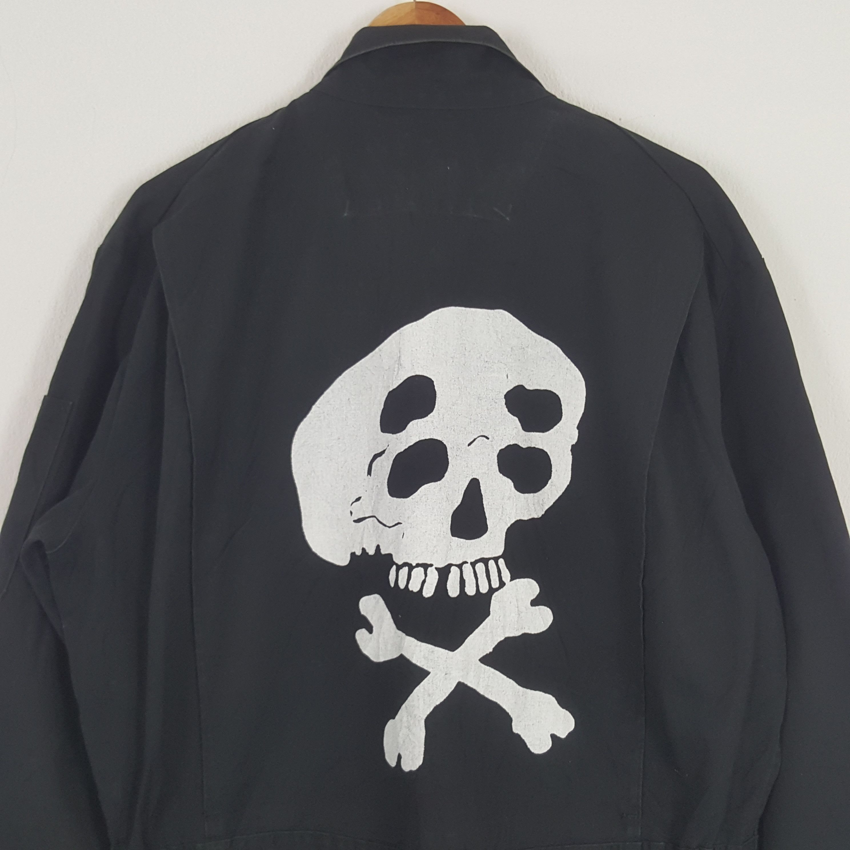 Dickies × Vintage Vintage Dickies American Punk Style Skull Coverall Jacket Size US L / EU 52-54 / 3 - 2 Thumbnail