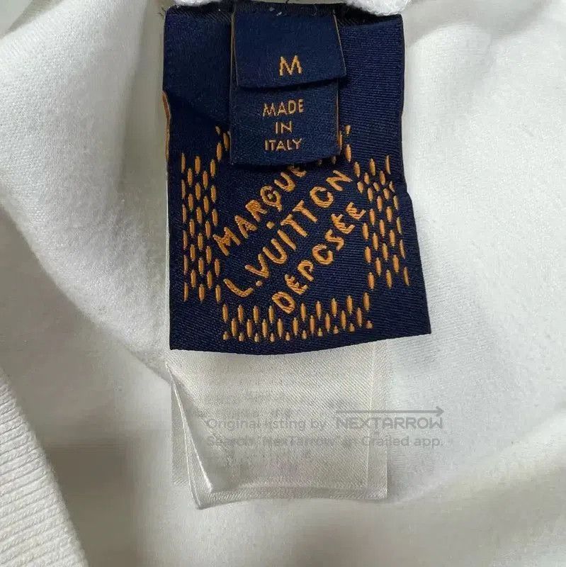 Louis Vuitton Louis Vuitton White Cotton Men's Hoodie . Size US M / EU 48-50 / 2 - 7 Thumbnail