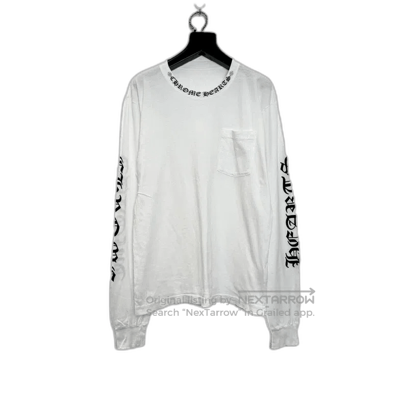 Chrome Hearts Chrome Hearts Long Sleeve Shirt with Logo. Size US M / EU 48-50 / 2 - 1 Thumbnail