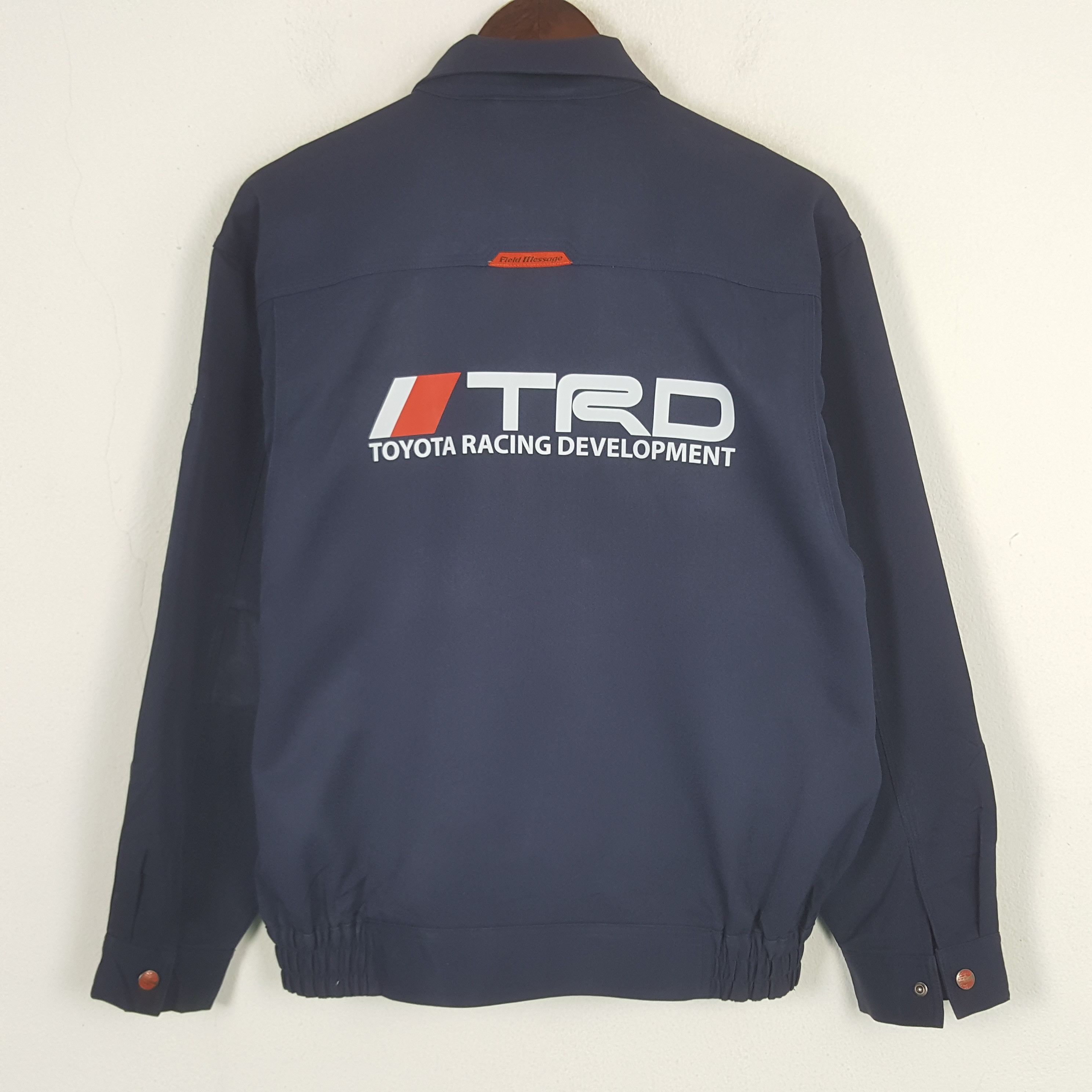 Japanese Brand × Vintage Vintage Toyota Racing TRD Custom Art Worker Jacket Size US L / EU 52-54 / 3 - 1 Thumbnail