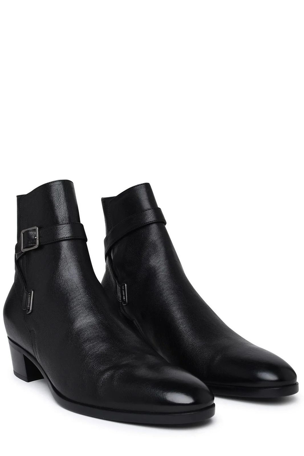 Saint Laurent Paris o1y0325 Ankle Boots in Black Size US 11 / EU 44 - 3 Thumbnail