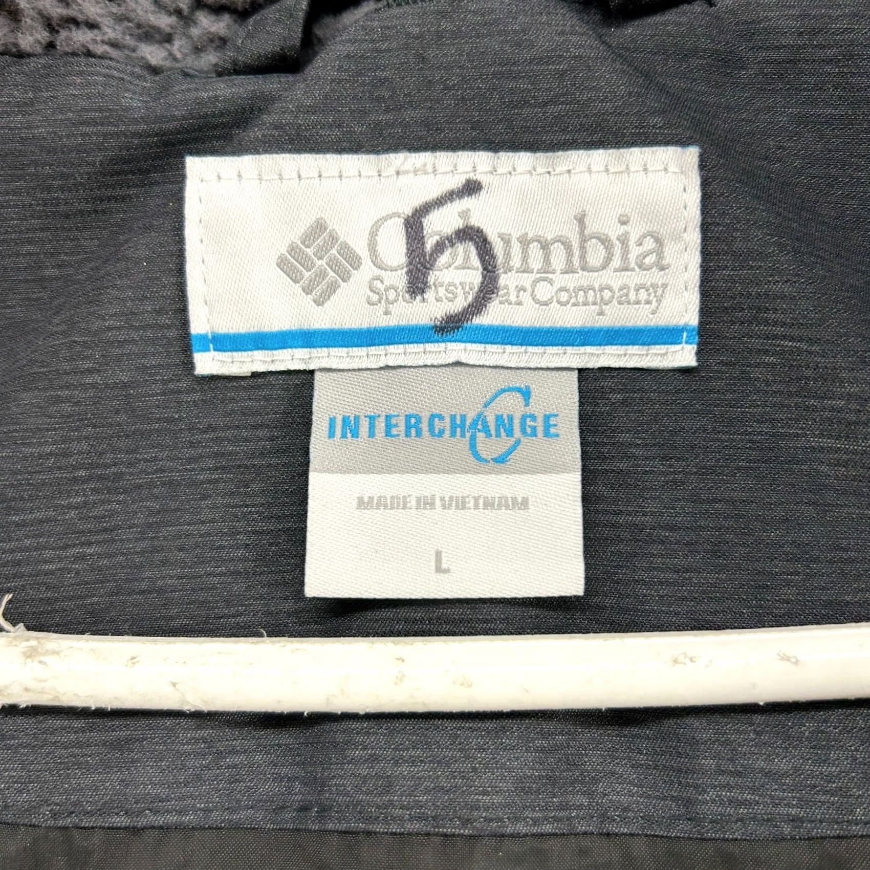 Vintage COLumbia Jacket Womens Large Gray Parka Hooded Nylon Long Interchange Size L / US 10 / IT 46 - 7 Thumbnail