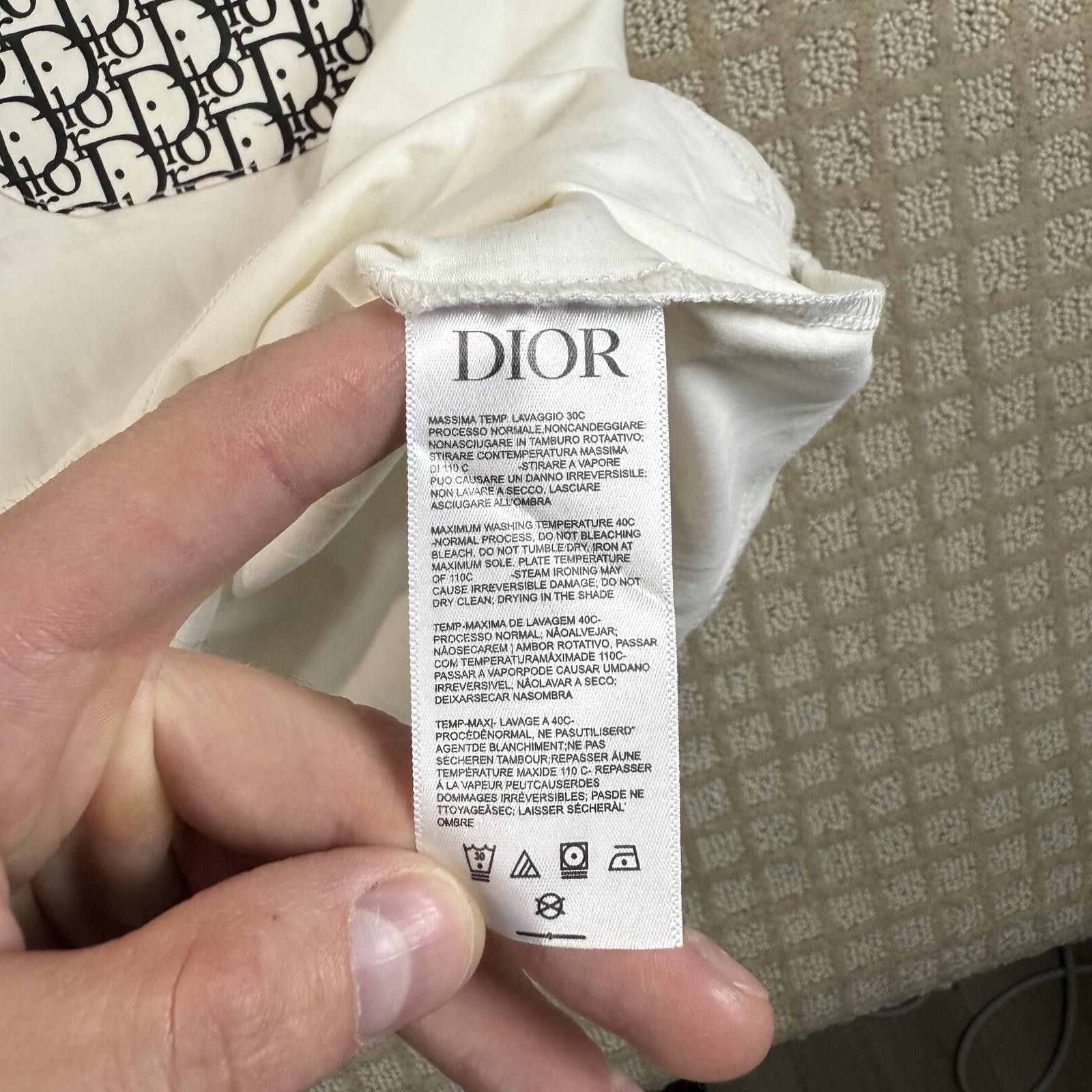 Christian Dior Monsieur Dior Monogram Pocket T Shirt Medium Size US M / EU 48-50 / 2 - 6 Thumbnail