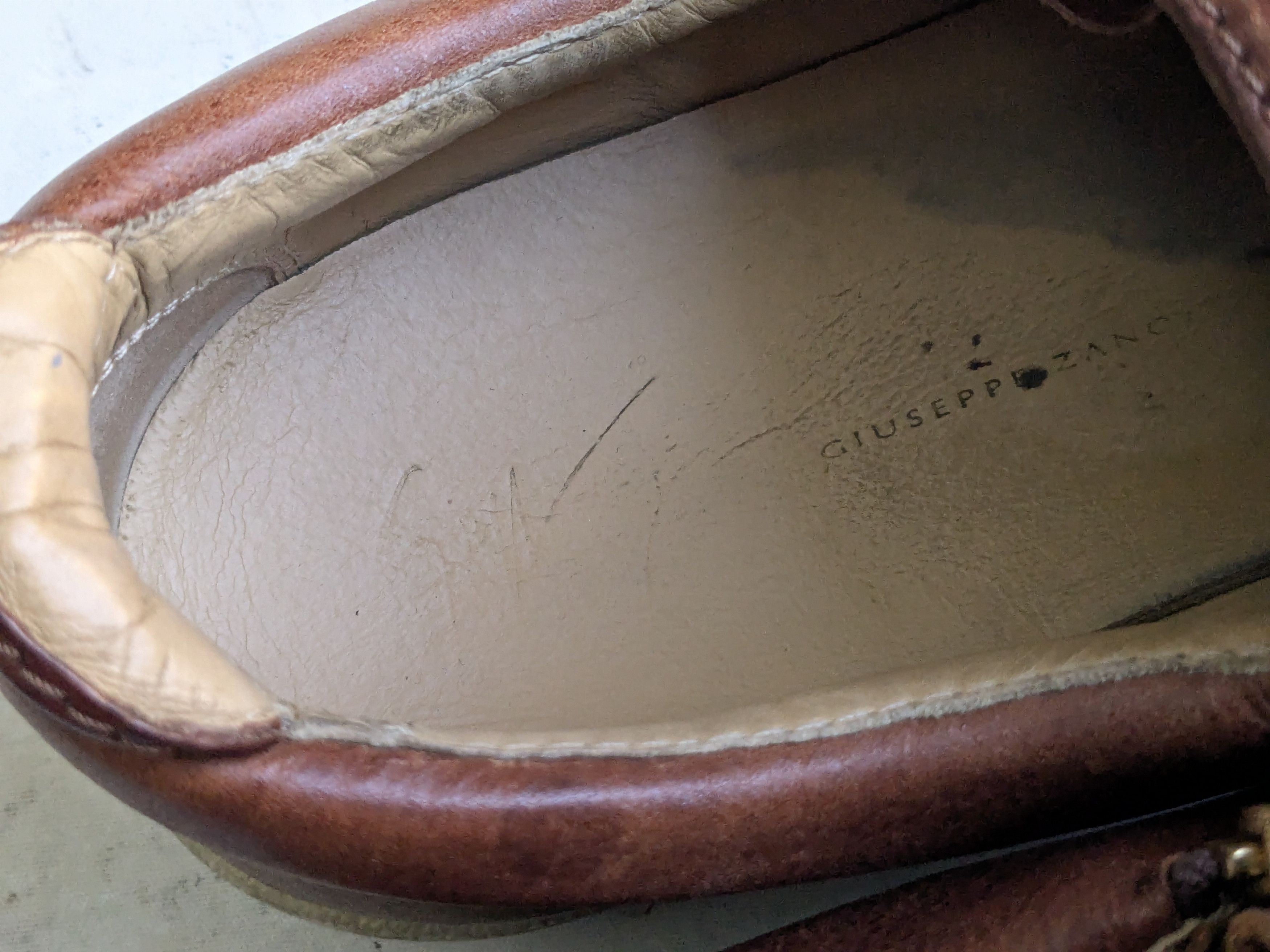 Giuseppe Zanotti Giuseppe Zanotti Sneakers Brown 9.5 42.5 Size US 9.5 / EU 42-43 - 6 Thumbnail